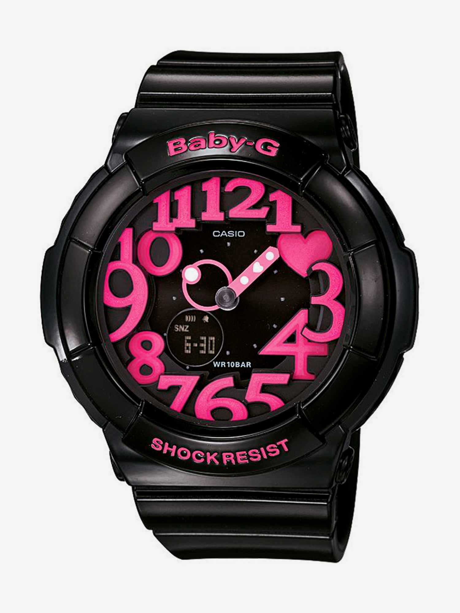 

Спортивные часы CASIO BGA-130-1B, Черный