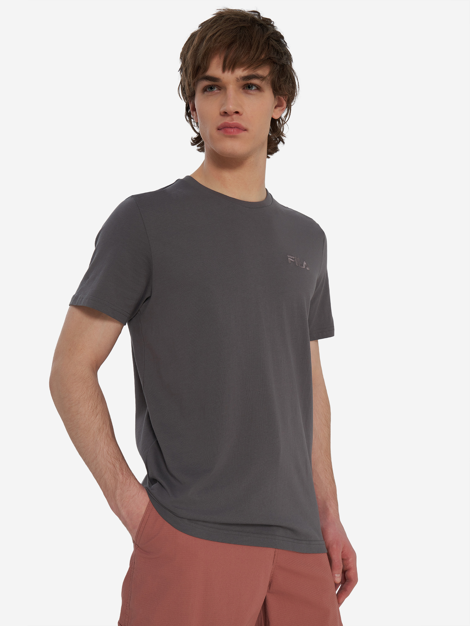 Футболка FILA, серый, арт. 125585FLA-93