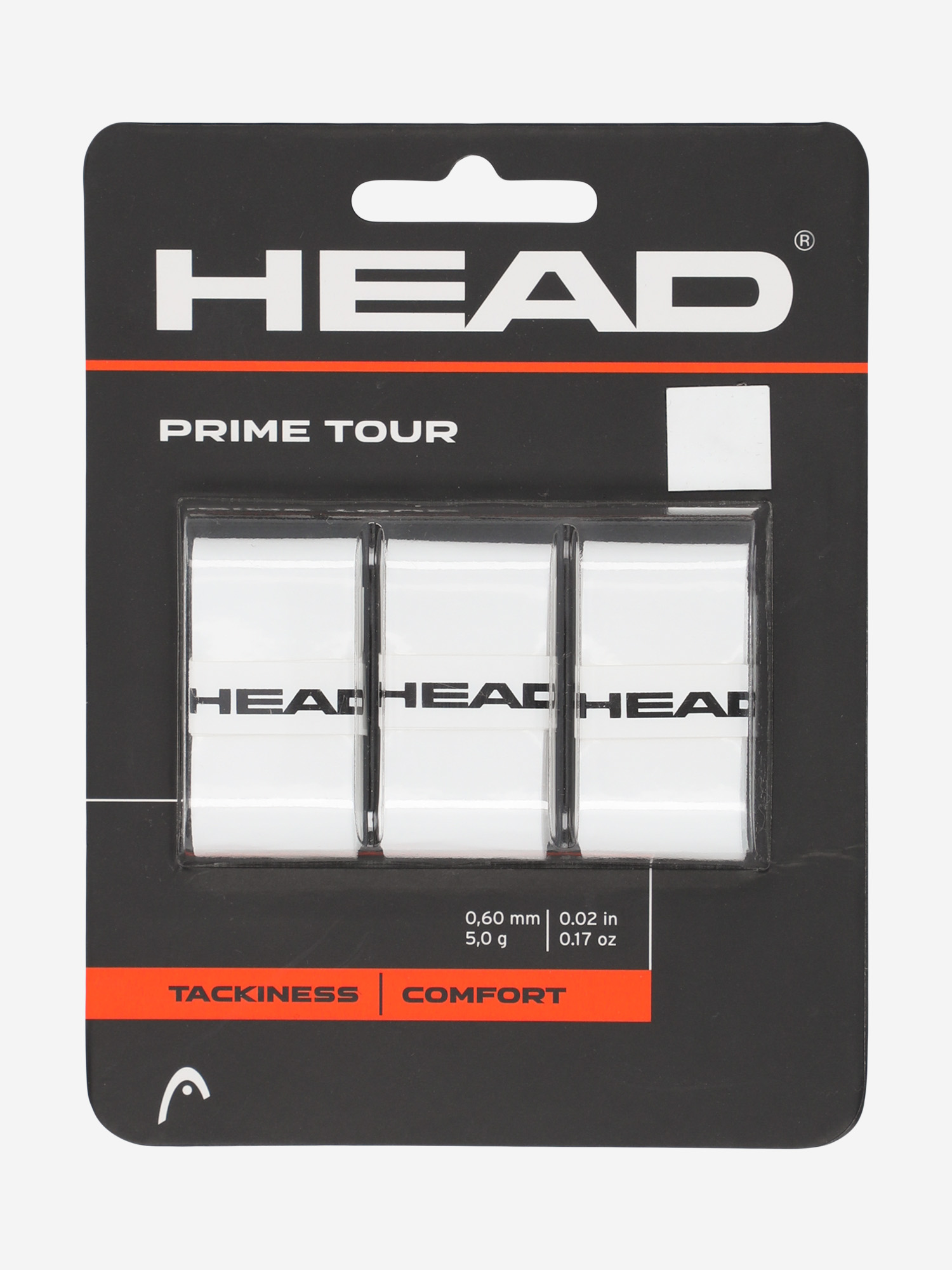 

Намотка верхняя Head Prime Tour 3 Pcs Pack (Overgrip), Белый