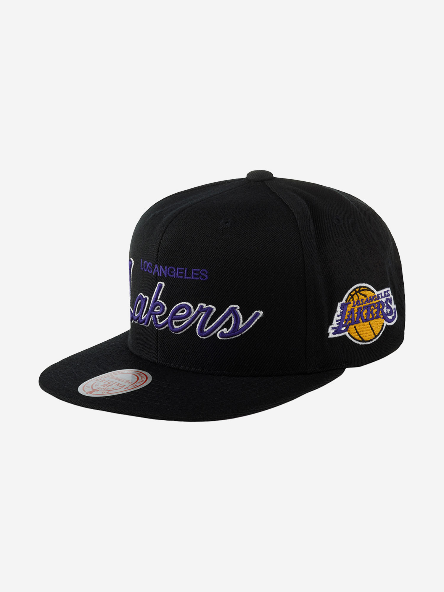 

Бейсболка с прямым козырьком MITCHELL NESS 6HSSMM19008-LALBLCK Los Angeles Lakers NBA (черный), Черный