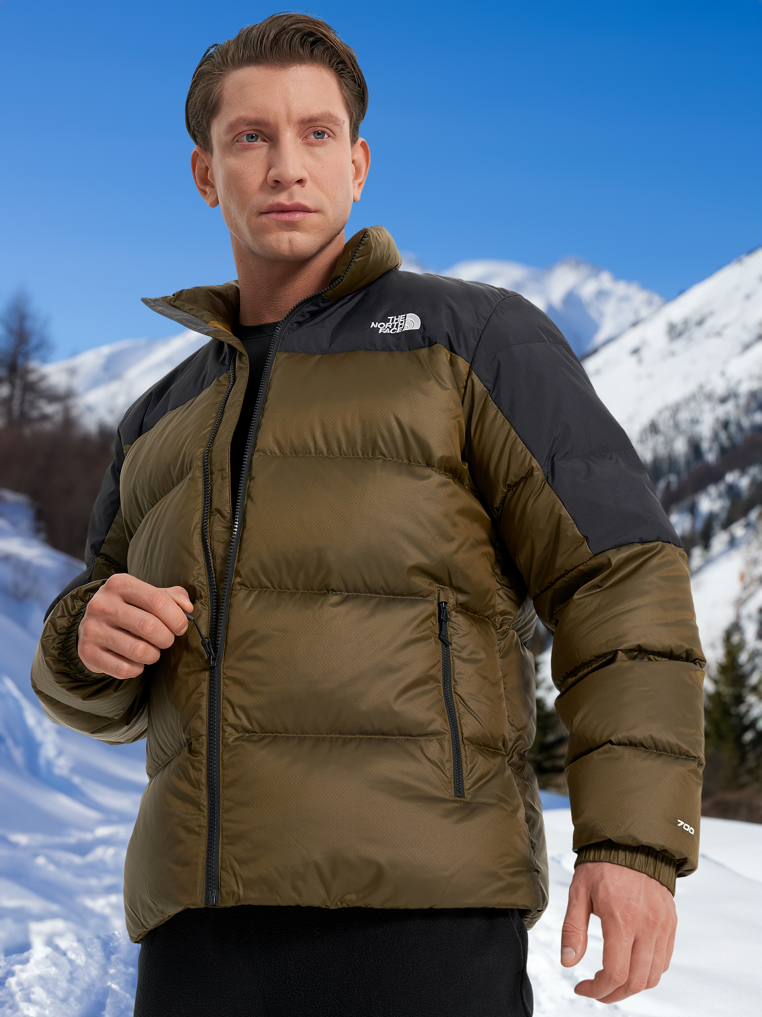 

Пуховик мужской The North Face Diablo, Зеленый