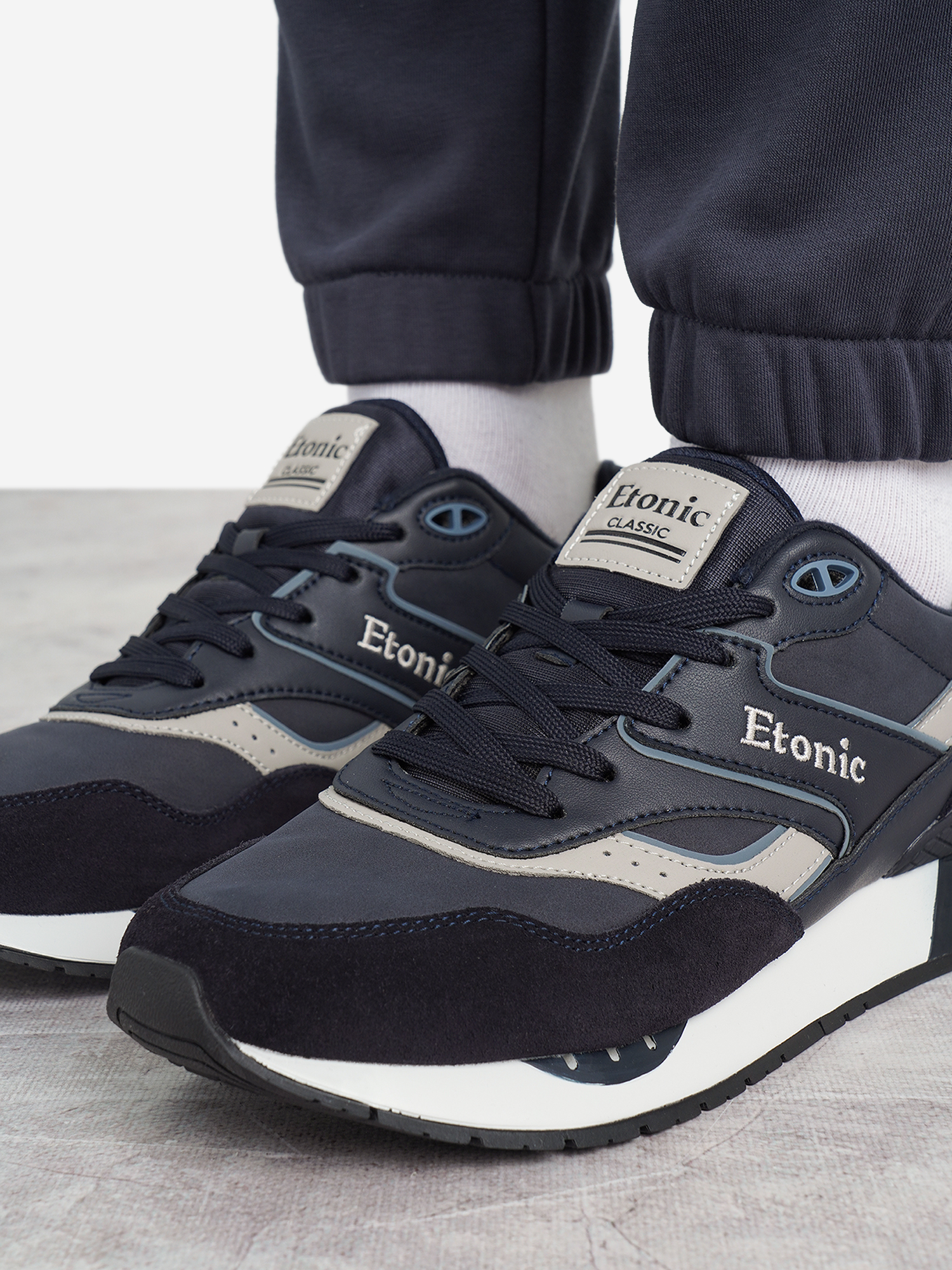 фото Кроссовки мужские etonic stable nbk, синий