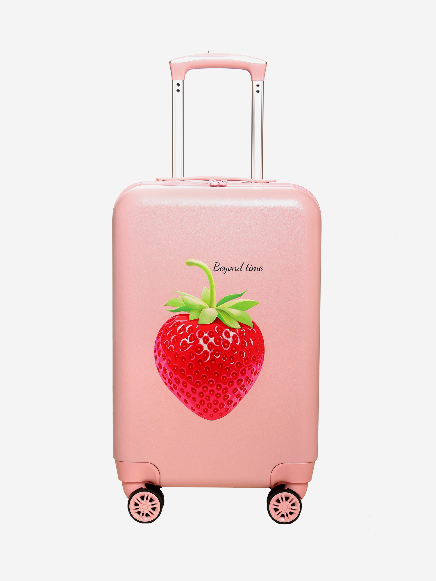 Изображение товара Детский чемодан BEYOND TIME G217 с изображением клубнички розовый 38 л