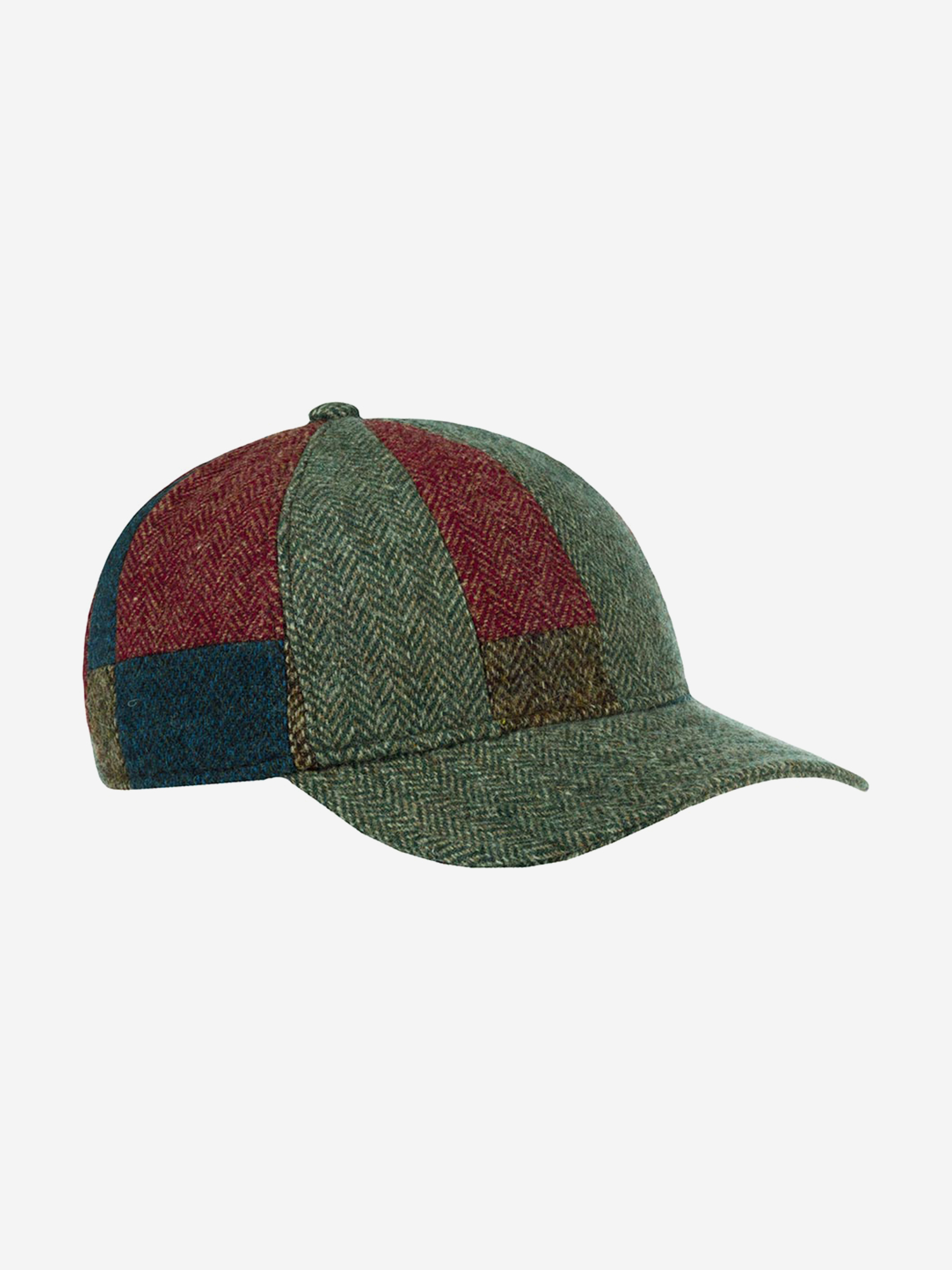 Бейсболка STETSON 7790502 BASEBALL CAP PATCHWORK WOOL (коричневый), Коричневый 02-542XDOXS9Z-92, размер 57 - фото 2