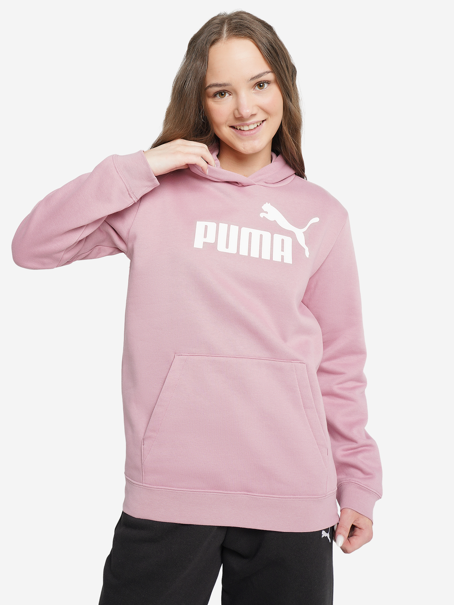 

Худи для девочек PUMA Ess, Розовый