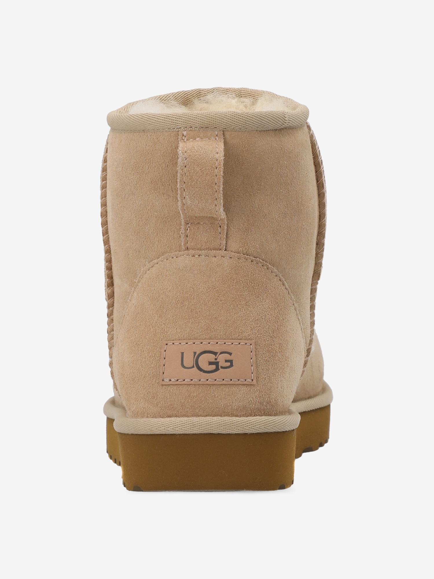 фото Угги женские ugg classic mini ii, бежевый