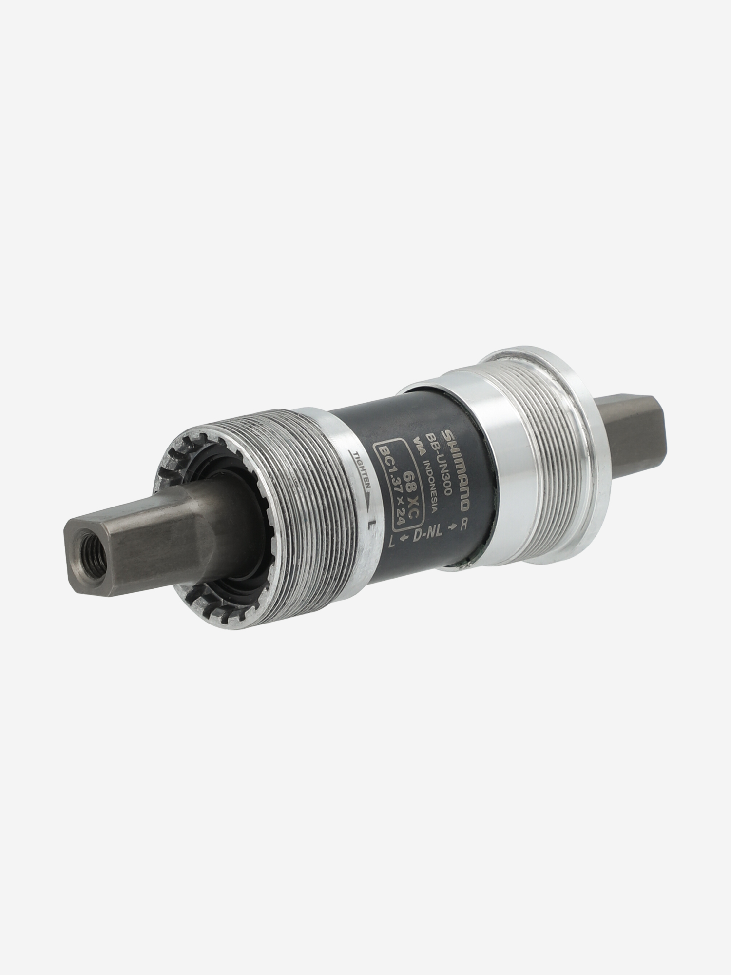 Каретка велосипедная Shimano UN300, Черный