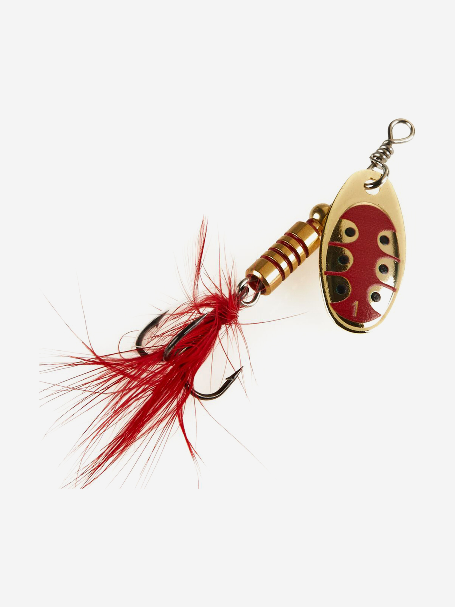 Изображение товара Блесна вращающаяся Lucky John SPIN X ROUND 01, вертушка LJSR01-GX1, вес 3.5 г, GT