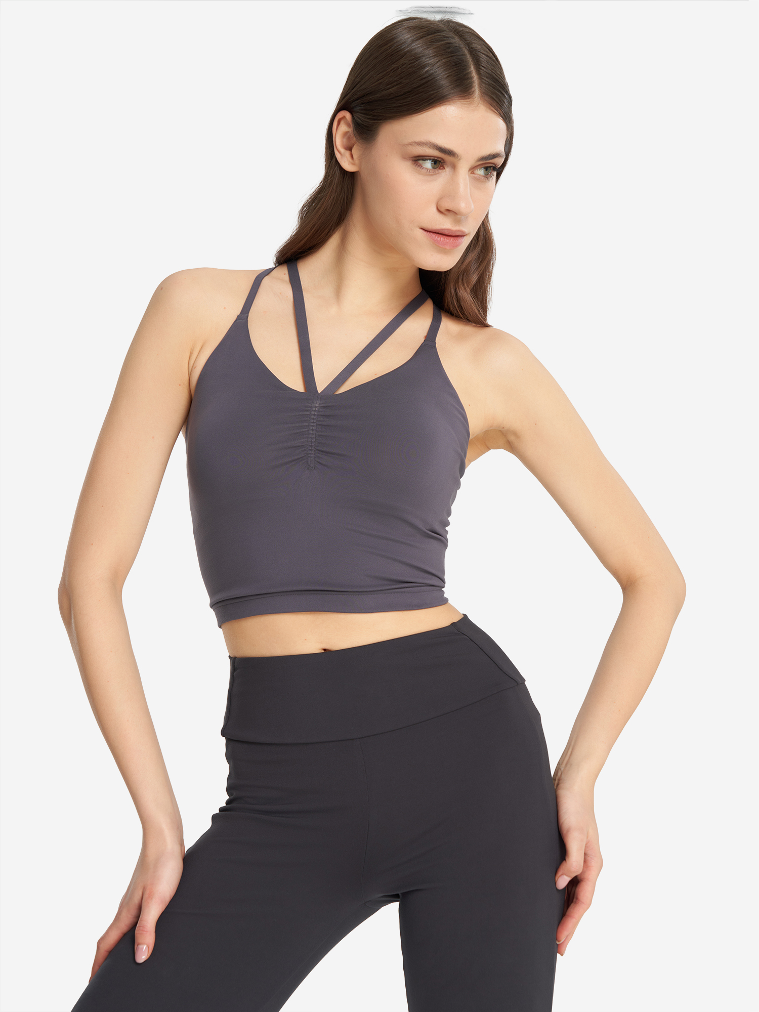 Топ-бра спортивный Sensana Серый, серый, арт. 138957s7w-93