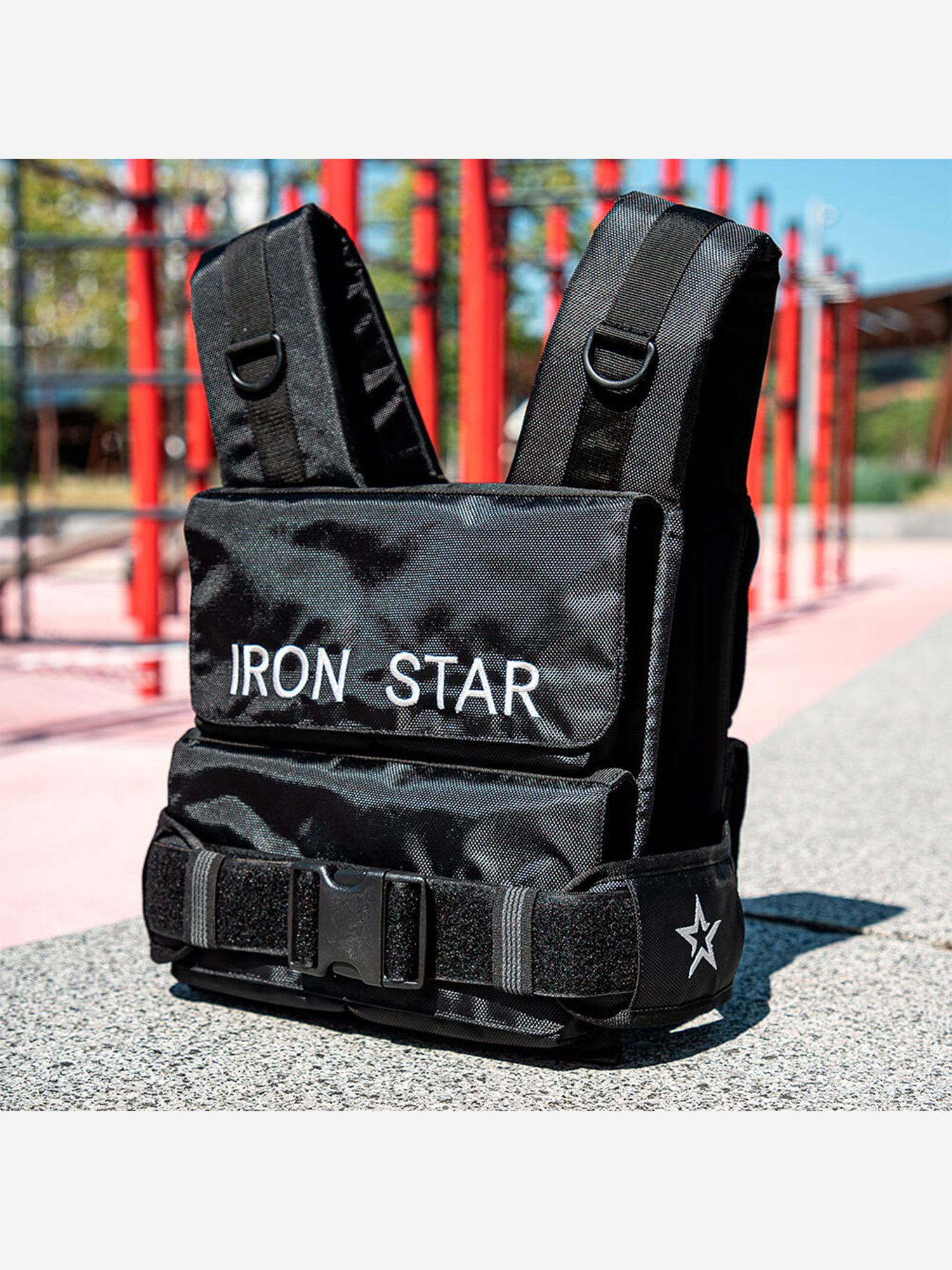 

Жилет-утяжелитель IRON STAR Standart (16 Кг), Черный