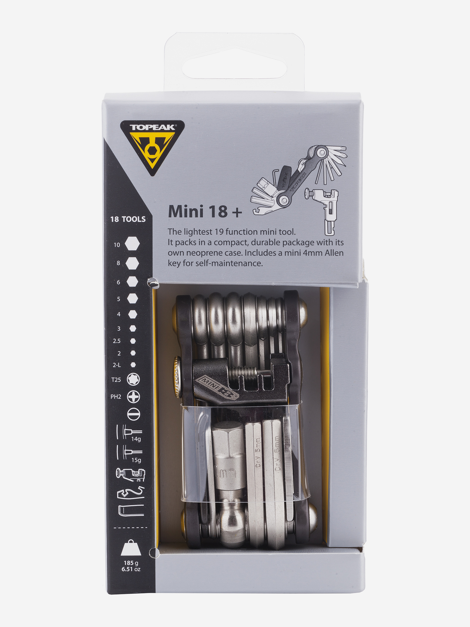 фото Мультиключ topeak multi, серебряный