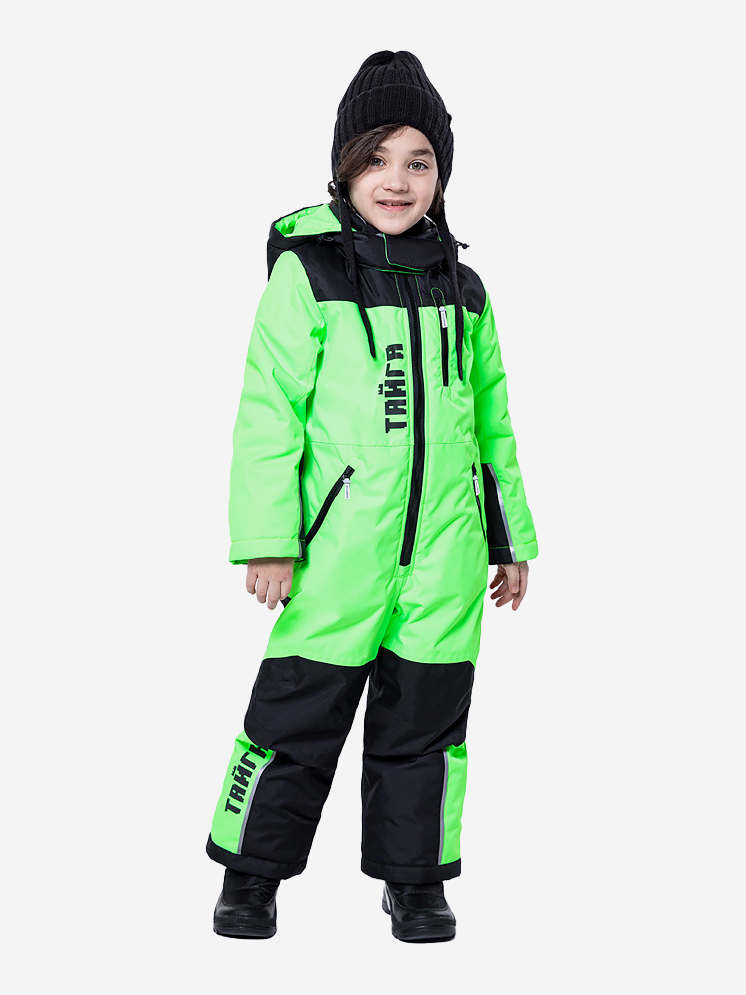 

Комбинезон зимний для мальчика NIKASTYLE, Зеленый