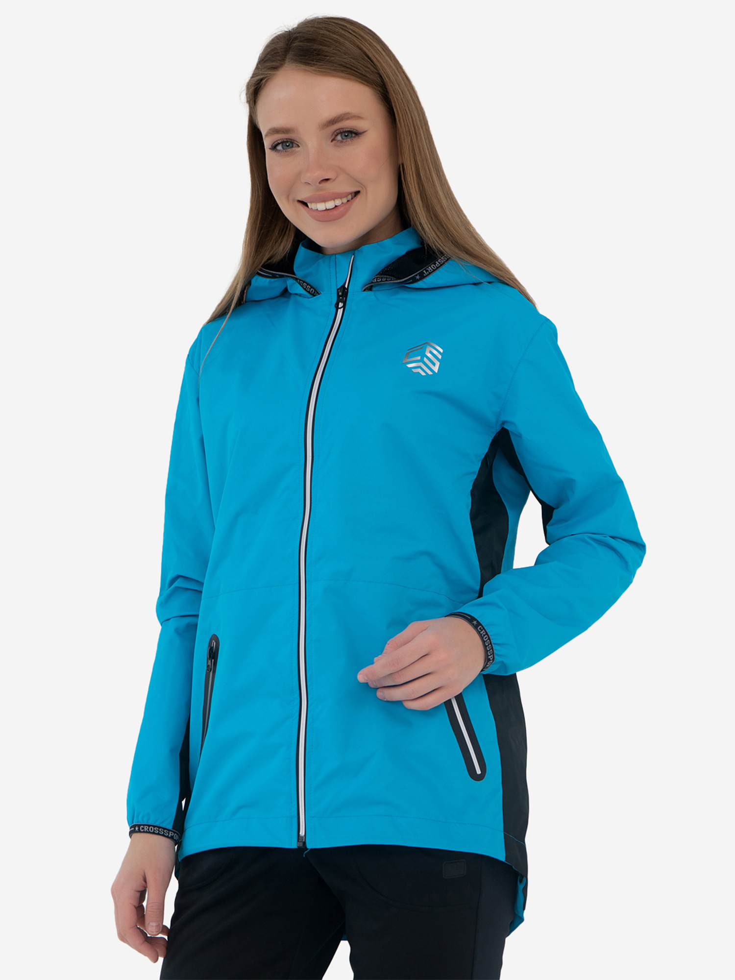 

Велокуртка женская Crosssport, Голубой