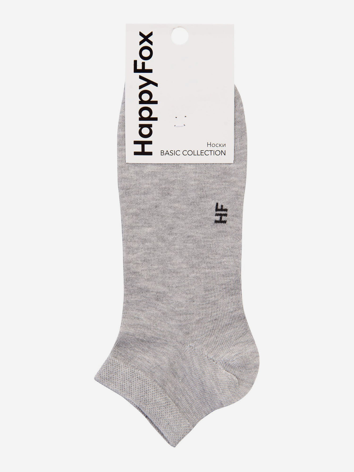 

Носки Happyfox, 6 пар, короткие, Серый