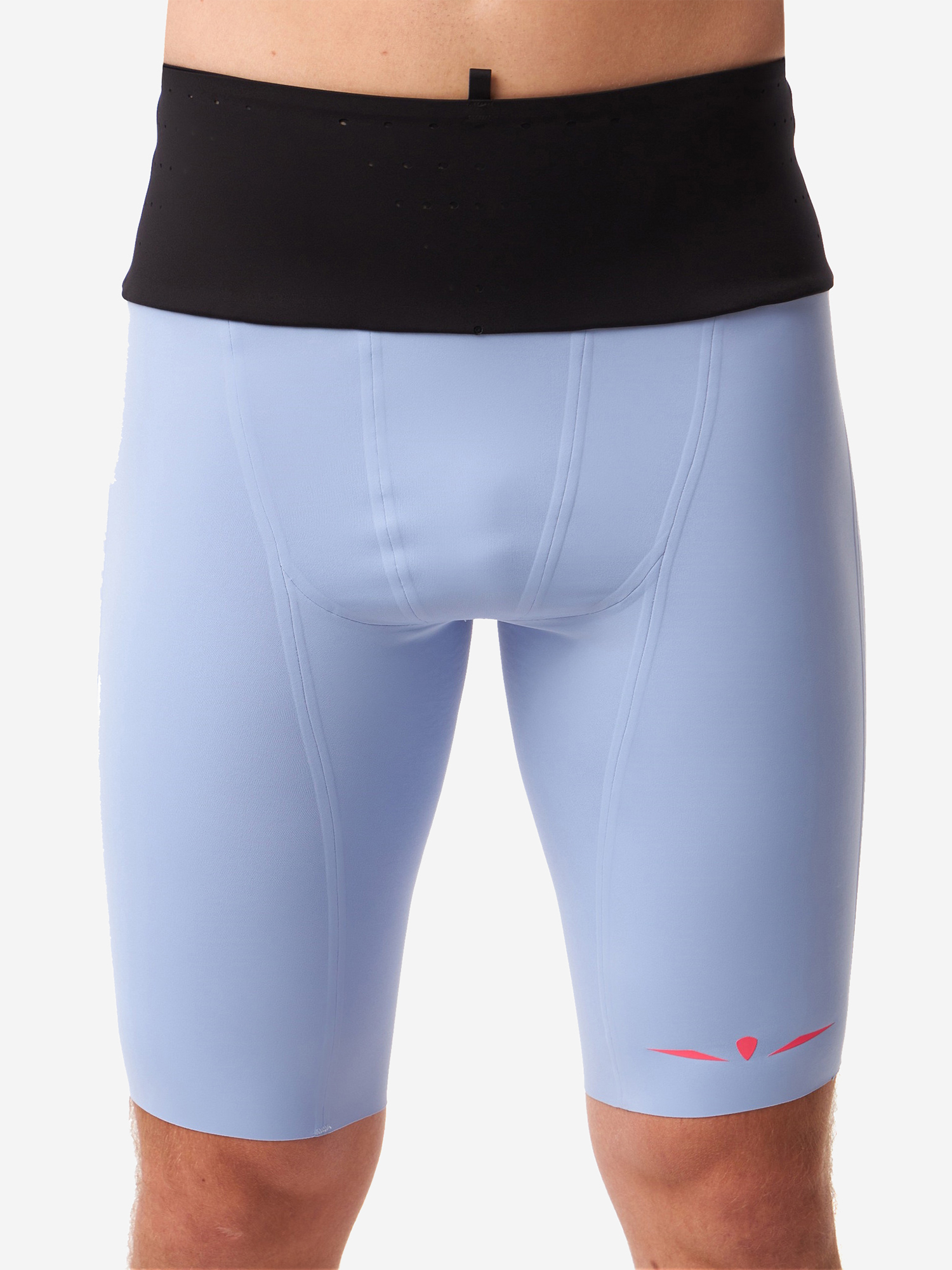 ТАЙТСЫ КОРОТКИЕ С ПОЯСОМ МУЖСКИЕ SFA SHORT TIGHT | SKYBLUE, Голубой 419073056HZHQU1C-SKY_BLUE, размер 46 - фото 5