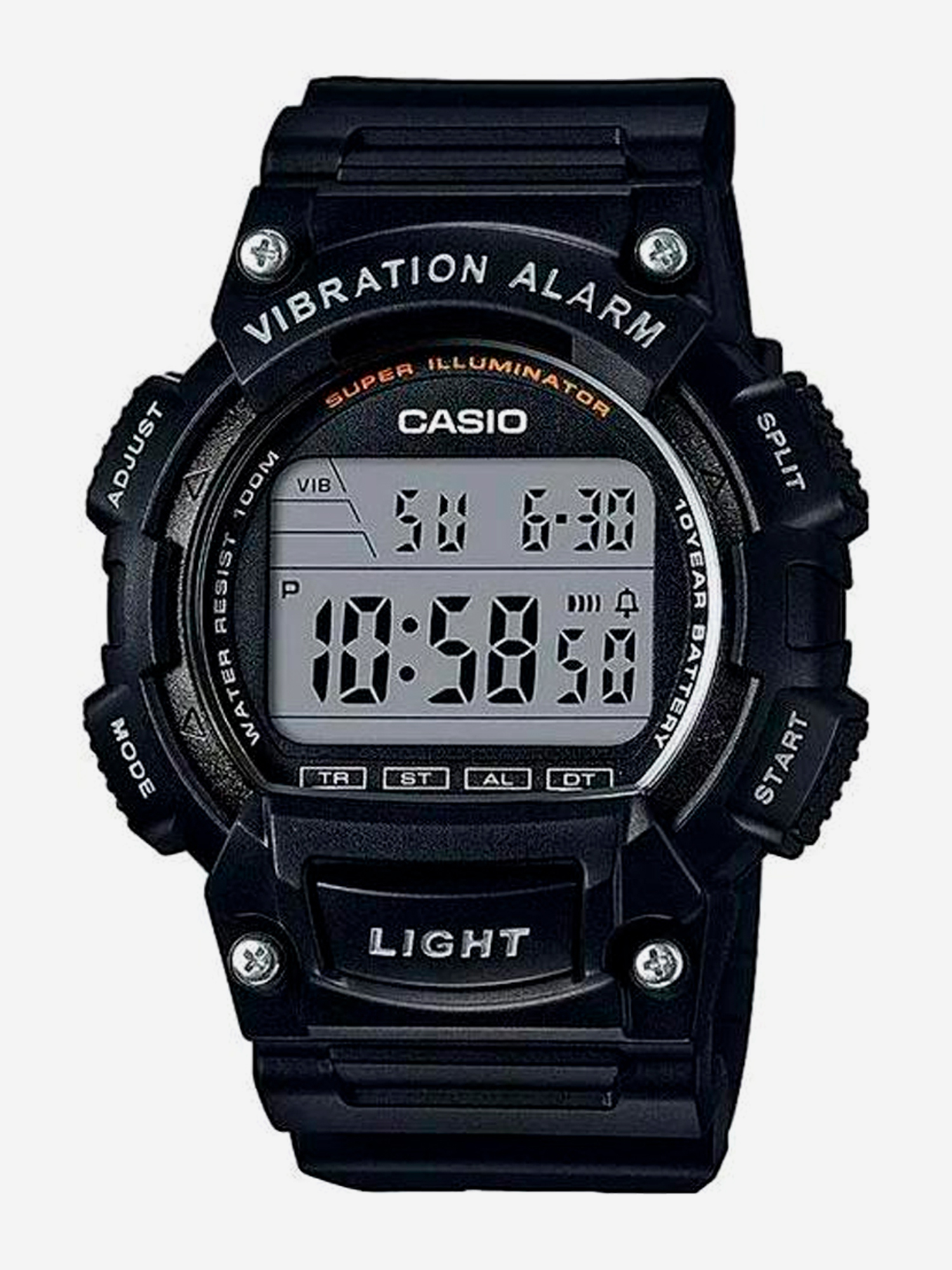 

Наручные часы Casio Sports W-736H-1A, Черный
