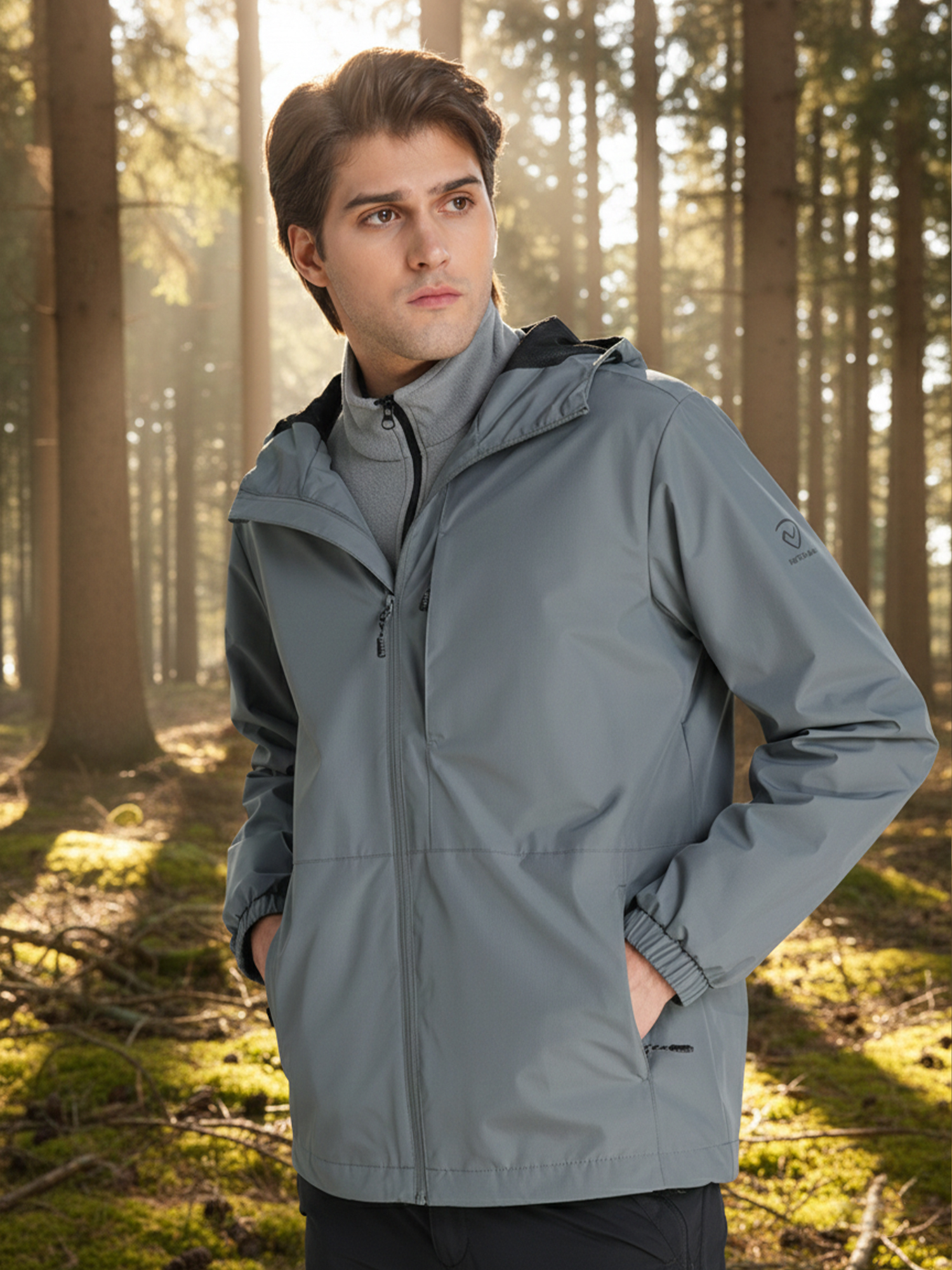 Изображение товара Мужская ветровка Northland для путешествий демисезонная ветро- и водоотталкивающая