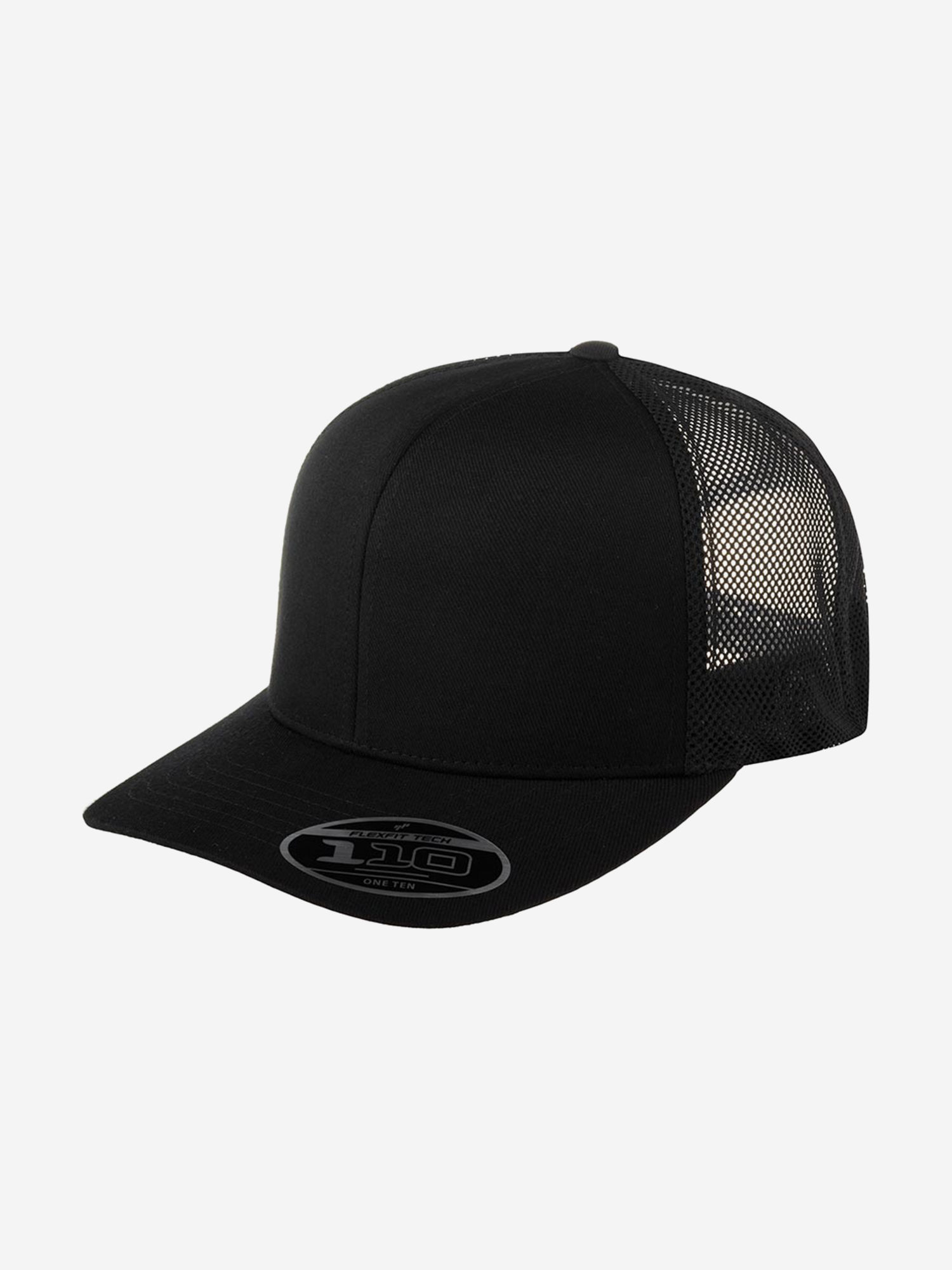 Изображение товара Бейсболка с сеточкой FLEXFIT 110T, Черный