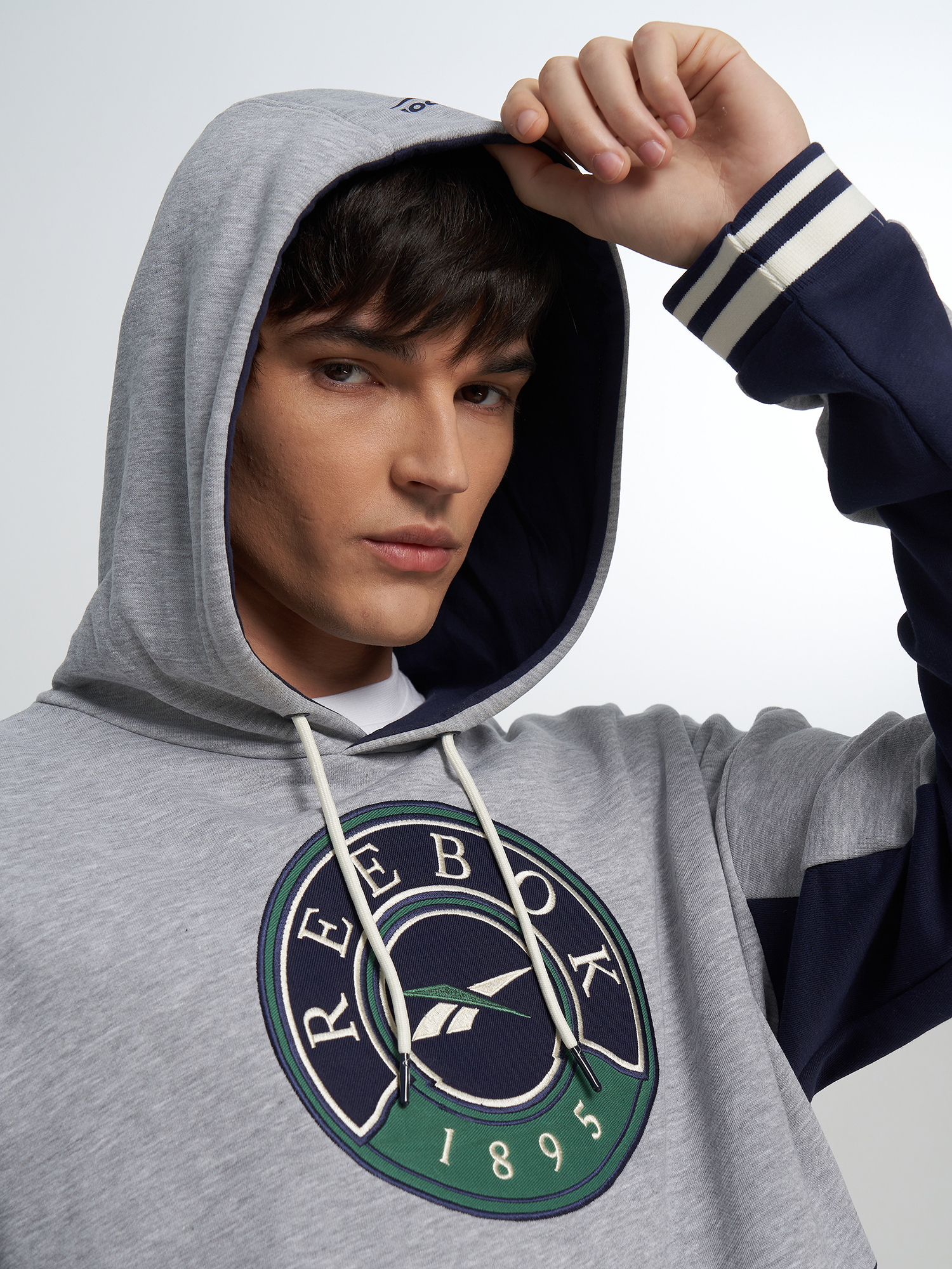 Худи мужское Reebok, Серый 5