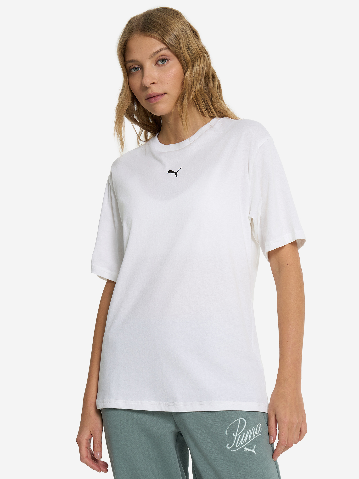 Футболка женская PUMA Essentials+ Relaxed, Белый 2