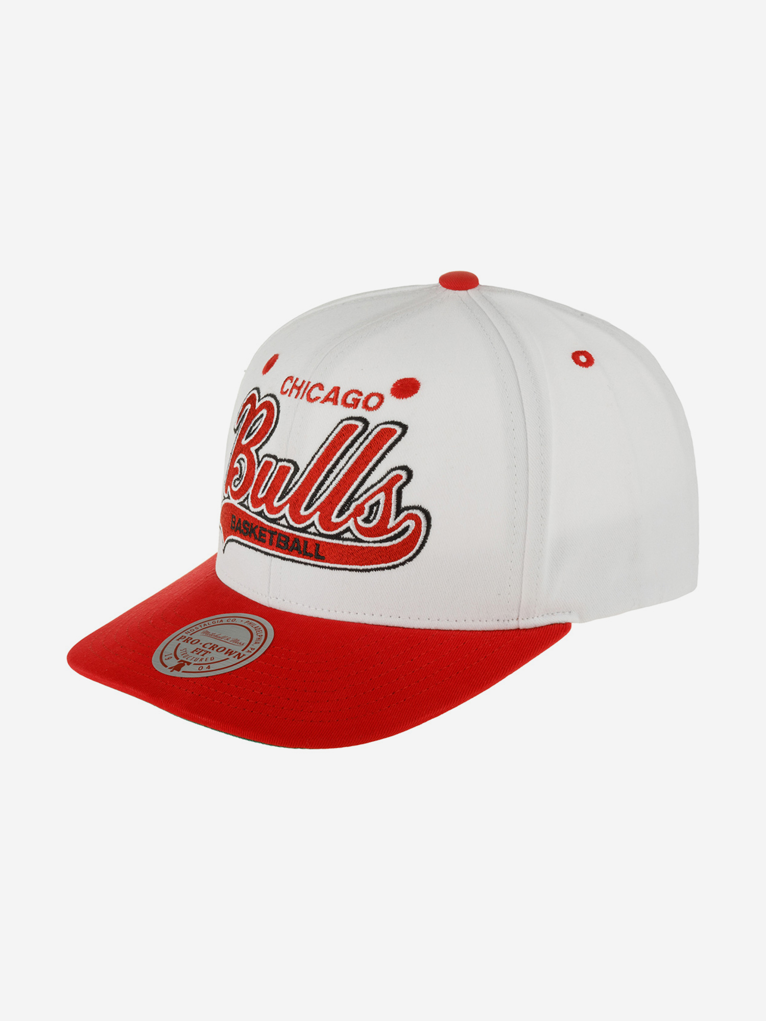 Бейсболка MITCHELL NESS HHSS7289-CBUYYPPPWHIT Chicago Bulls NBA (красный), Красный 59-209XDOXM4K-48, размер Без размера