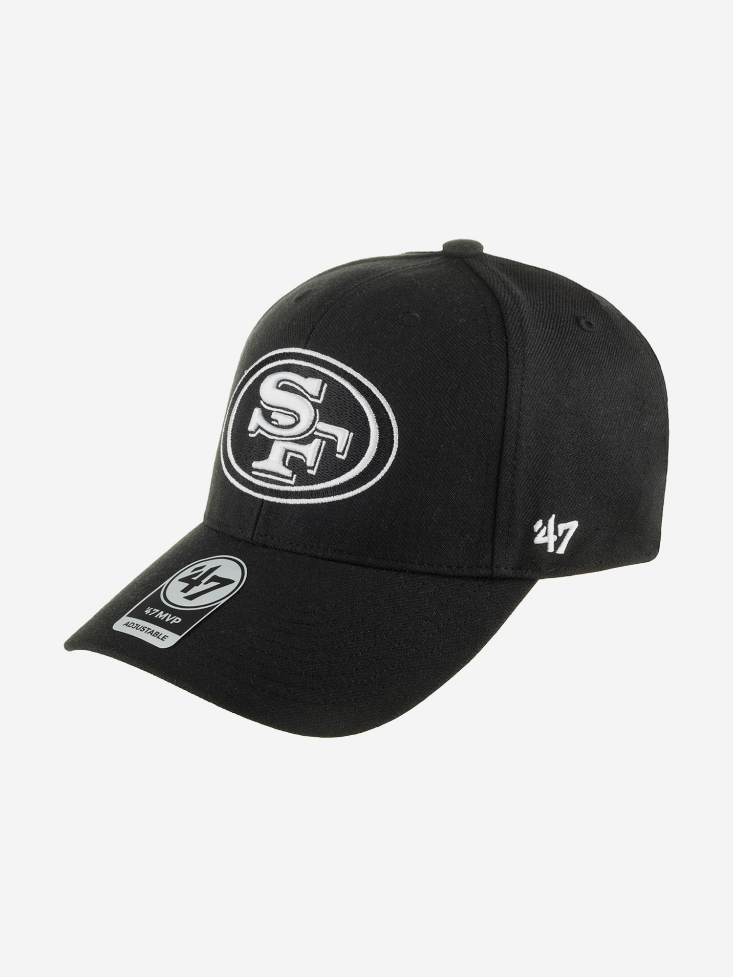 

Бейсболка 47 BRAND F-MVP27WBV-BKW San Francisco 49ers NFL (черный), Черный