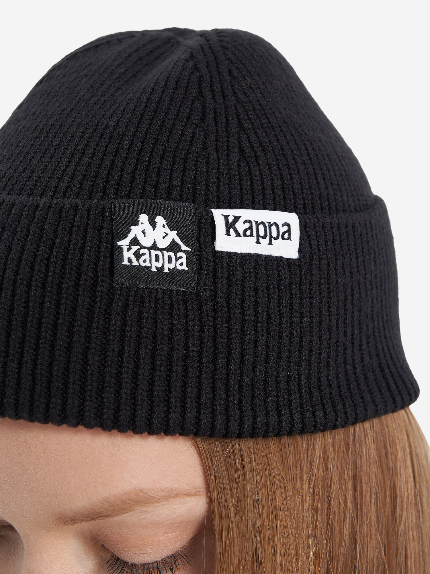 фото Шапка kappa, черный