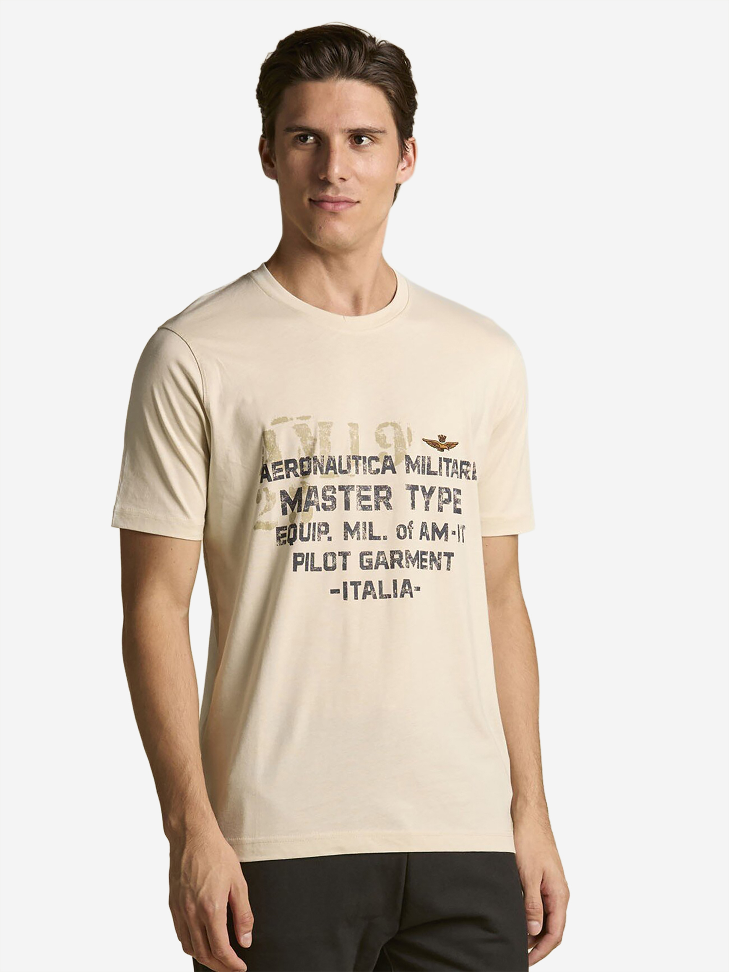 Изображение товара Aeronautica Militare AM1923 мужская футболка прямого кроя 100 хлопок