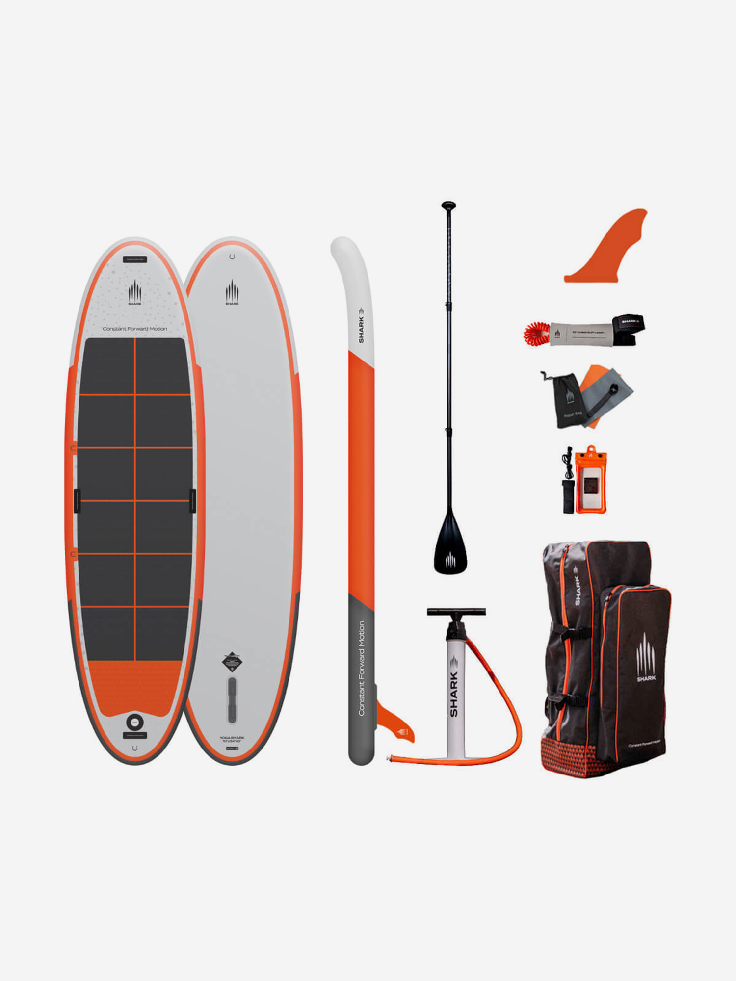 

Доска SUP надувная комплект Shark Yoga 10'x34", Белый