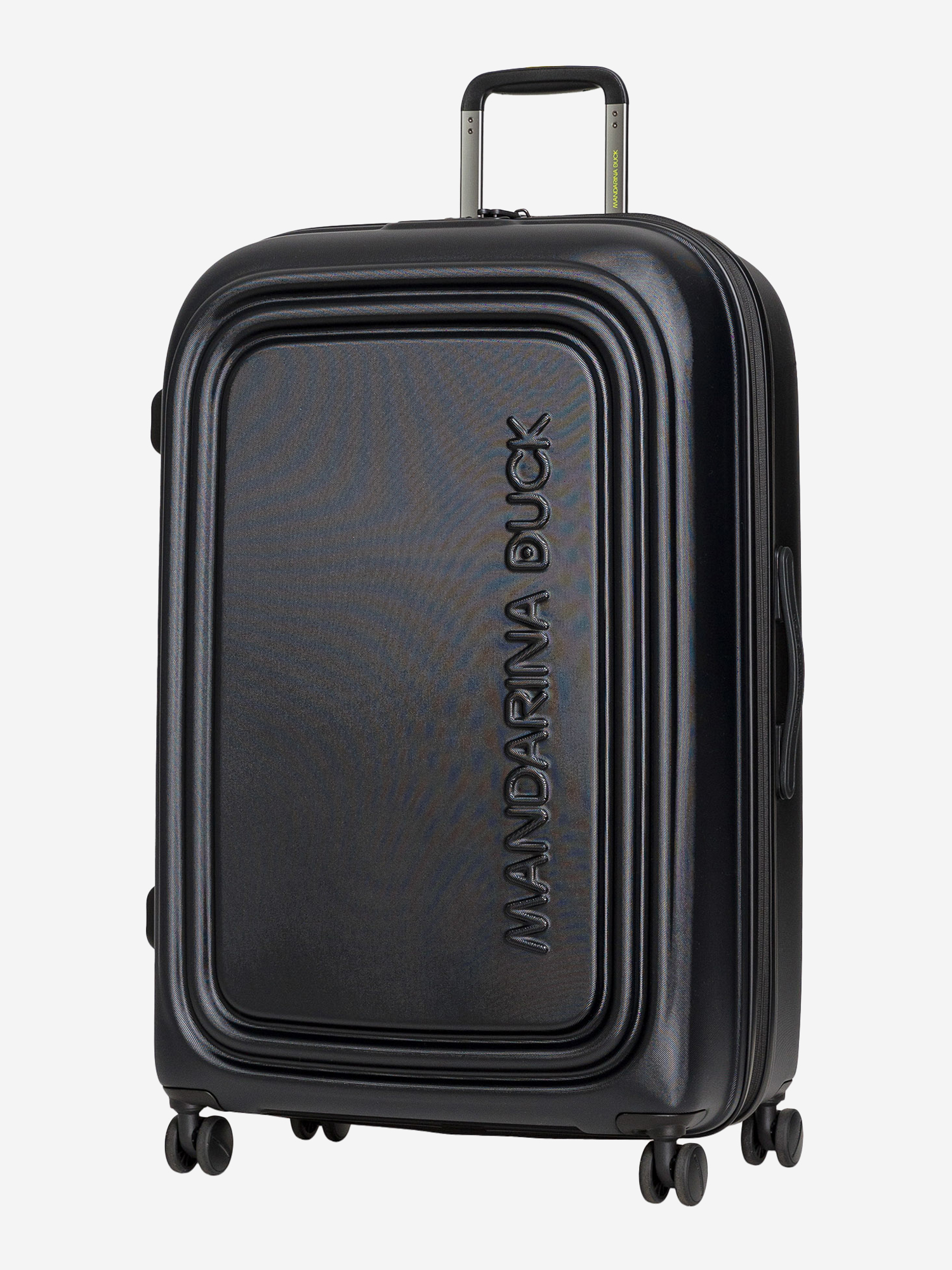 Изображение товара Чемодан Mandarina Duck Logoduck XL из поликарбоната в черном цвете