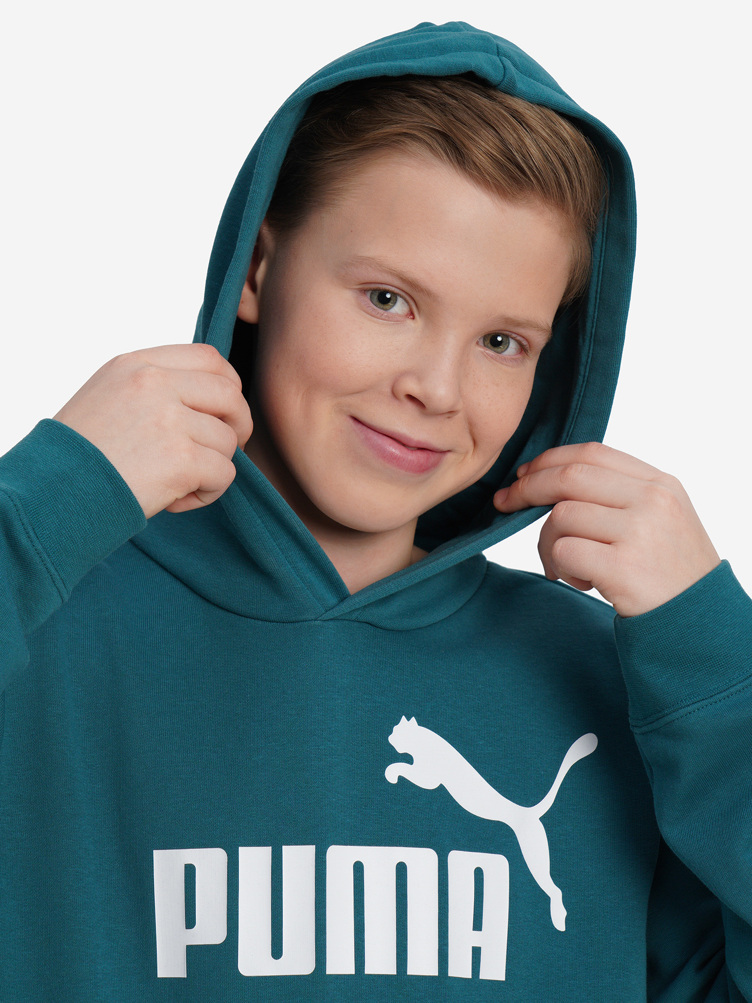 Худи для мальчиков PUMA Ess No. 1 Logo, Синий 5