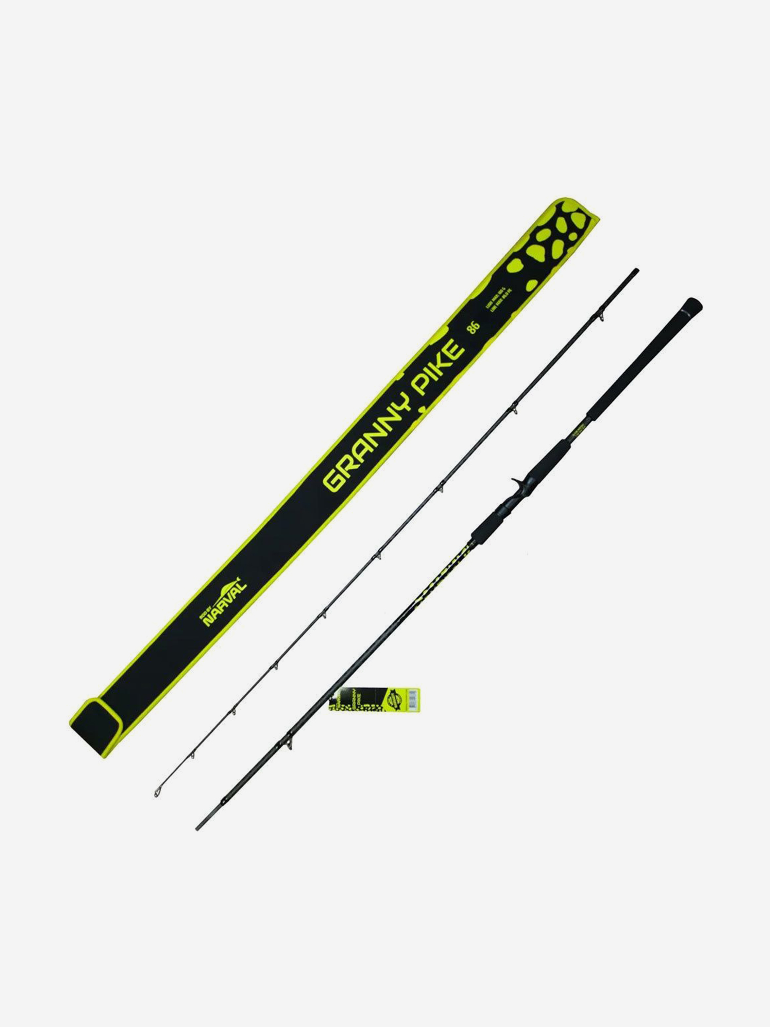Изображение товара Спиннинг Narval FISHING GRANNY PIKE (casting) 86XH-C до 180гр Fast, Желтый/Черный
