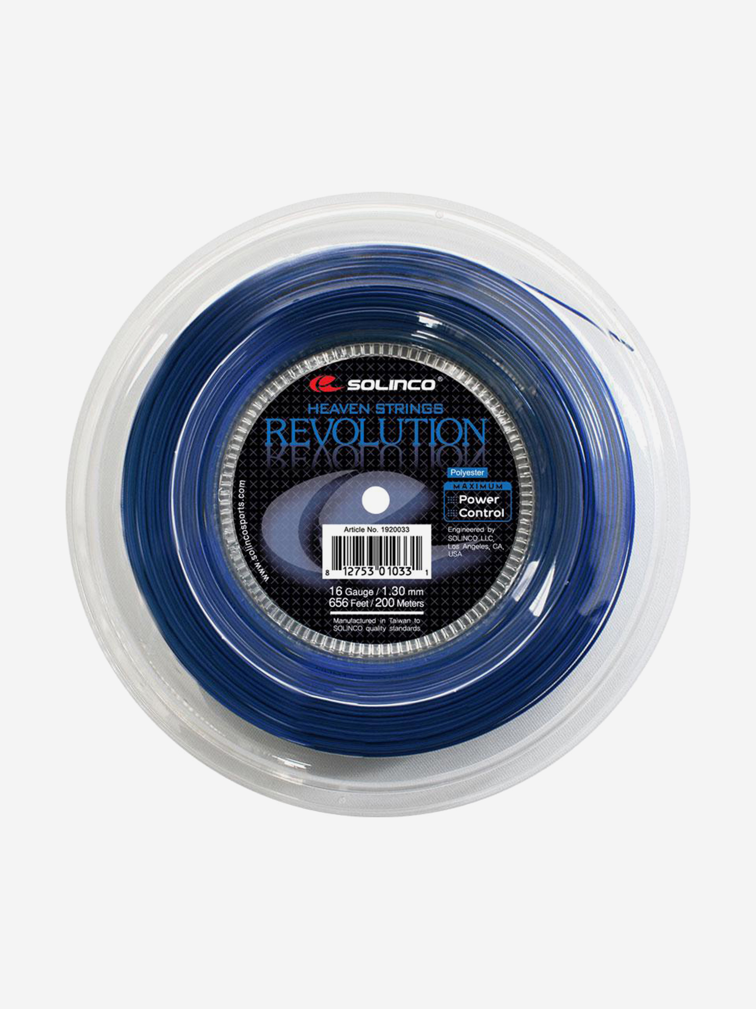 Изображение товара Струна для теннисной ракетки Solinco Revolution 1.30 200м монофиламент