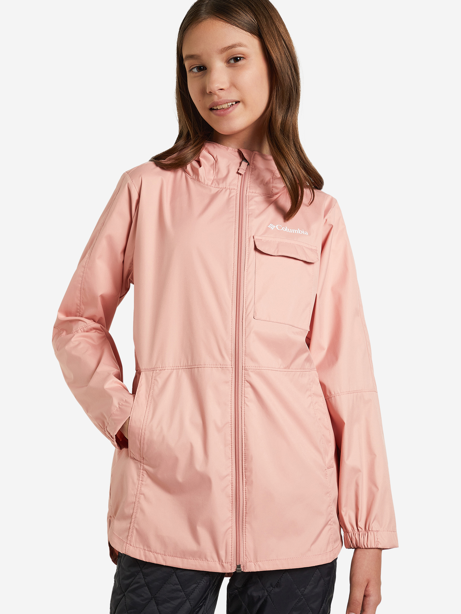 

Куртка мембранная для девочек Columbia Buckhollow Jacket, Розовый