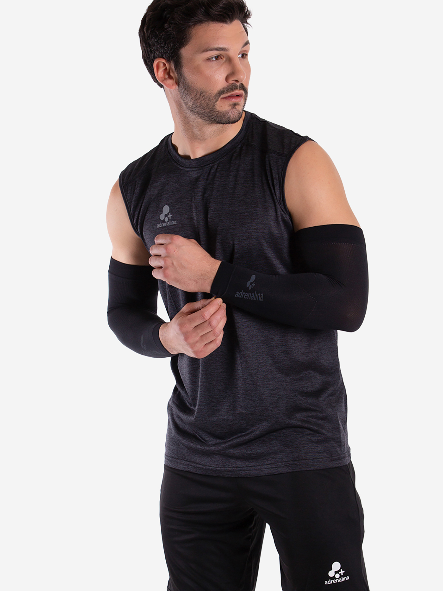 Изображение товара Рукава +adrenalina ECHO Волейбол Баскетбол Черные