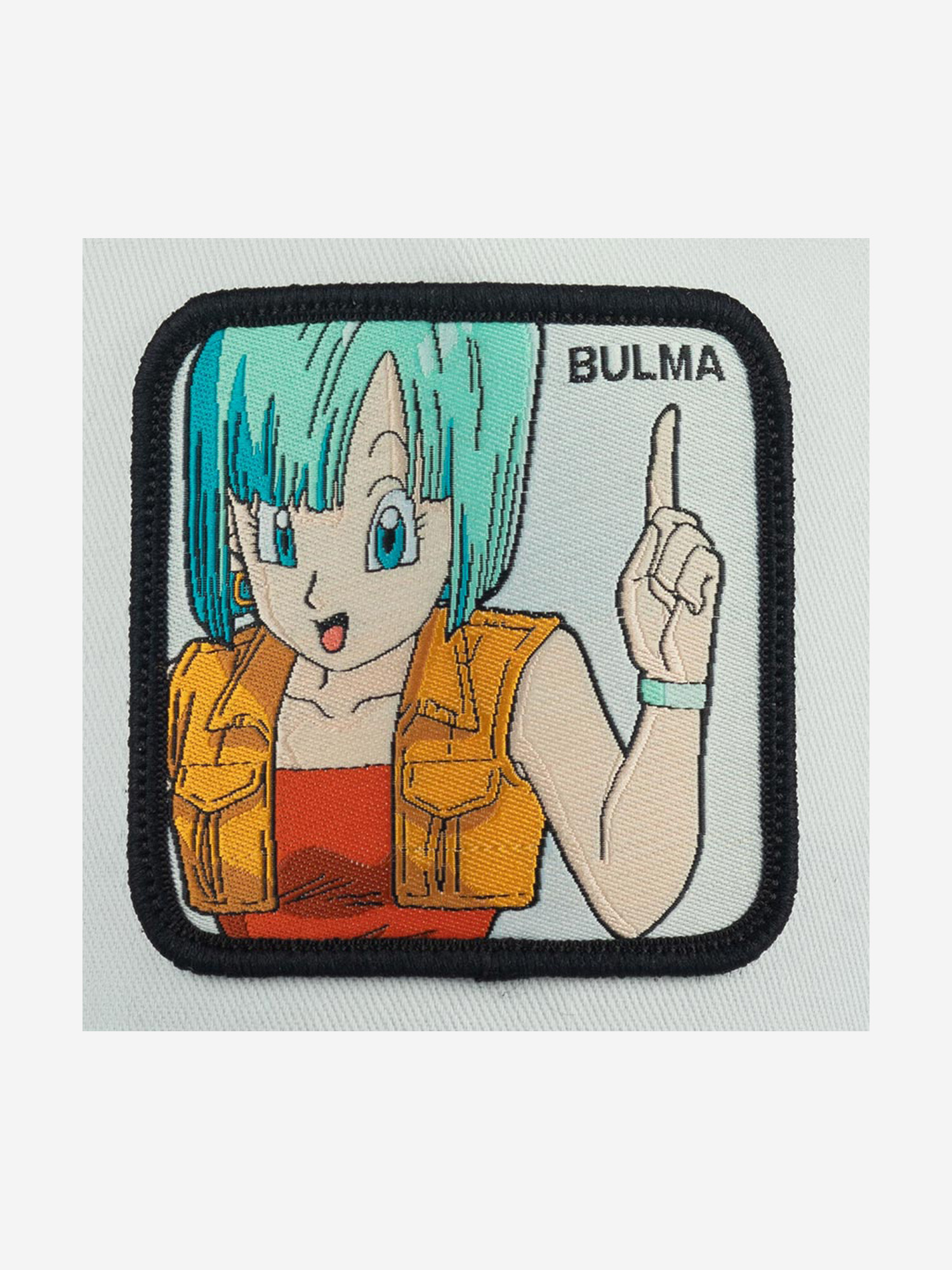 Бейсболка с сеточкой CAPSLAB CL/DBZ/1/BUL3 Dragon Ball Bulma (белый), Белый 88-033XDOXC3H-48, размер Без размера - фото 5