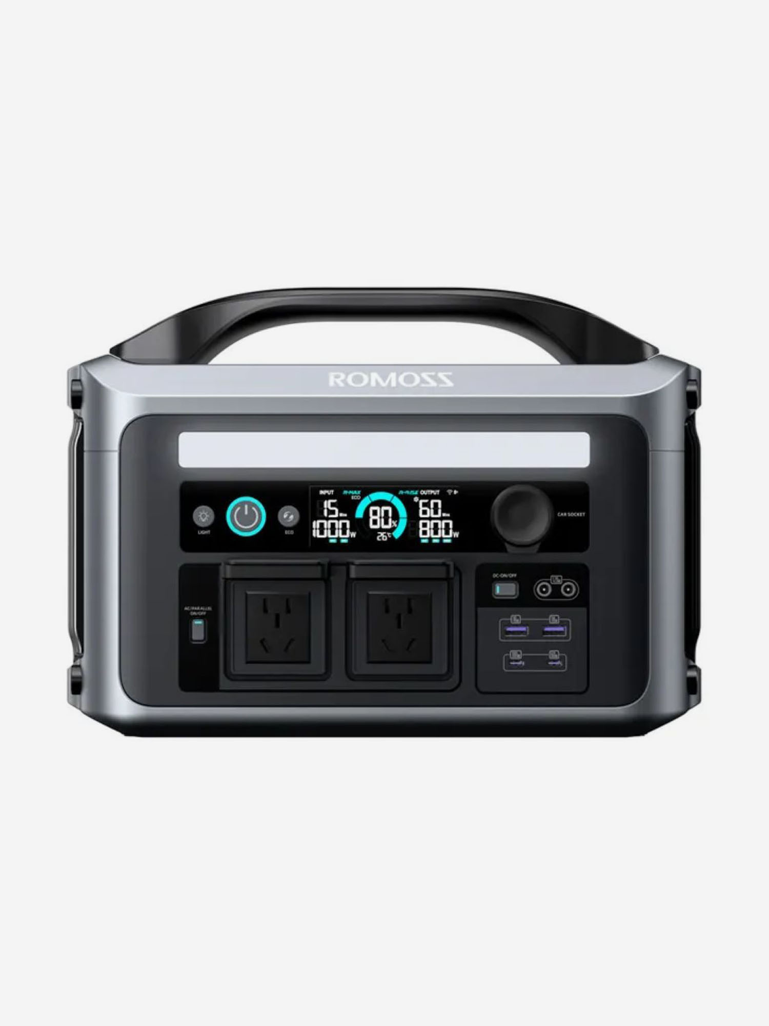 

Портативный источник питания Romoss RX1000, Черный