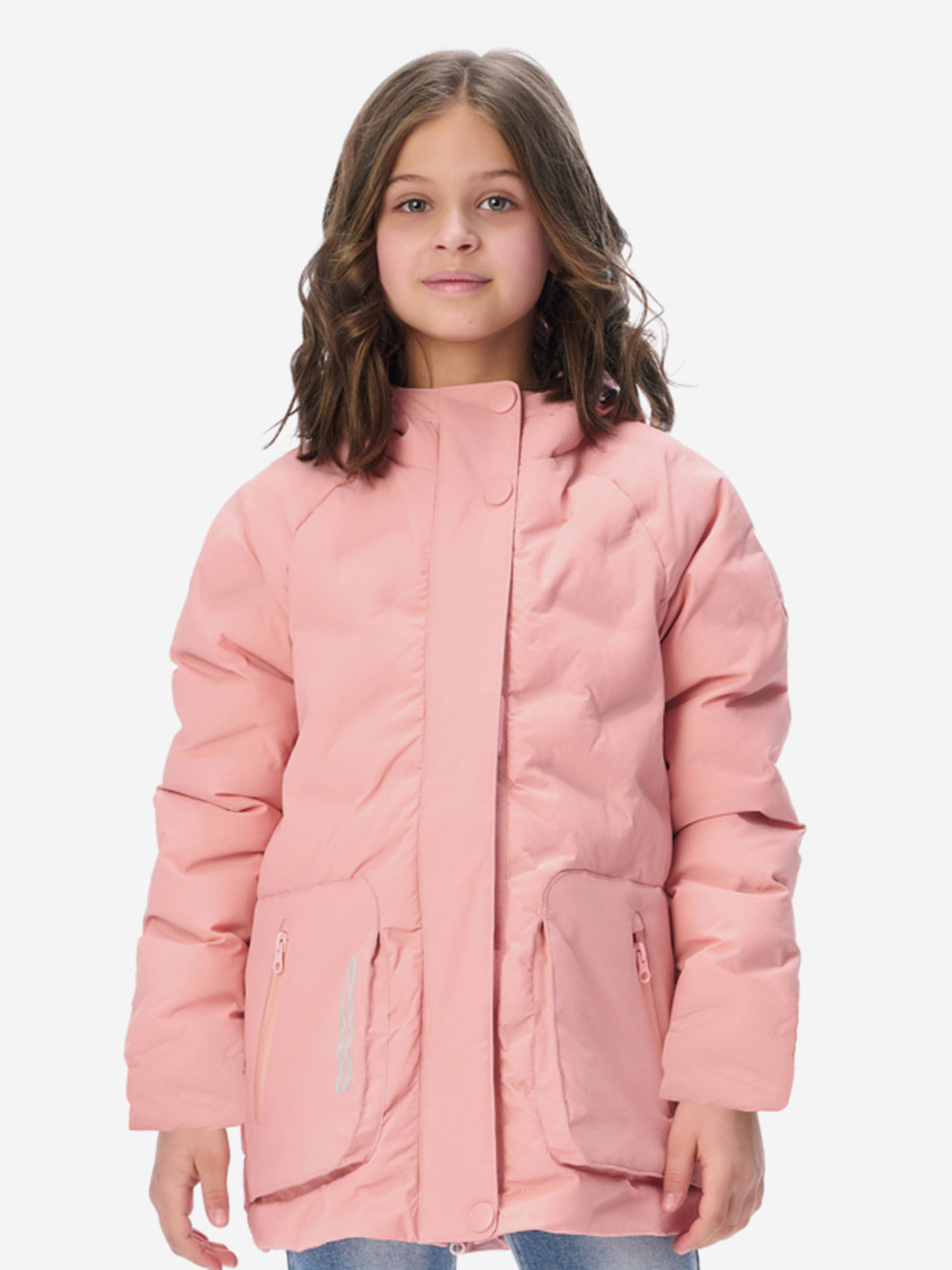 Куртка утепленная для девочки Oldos, Розовый