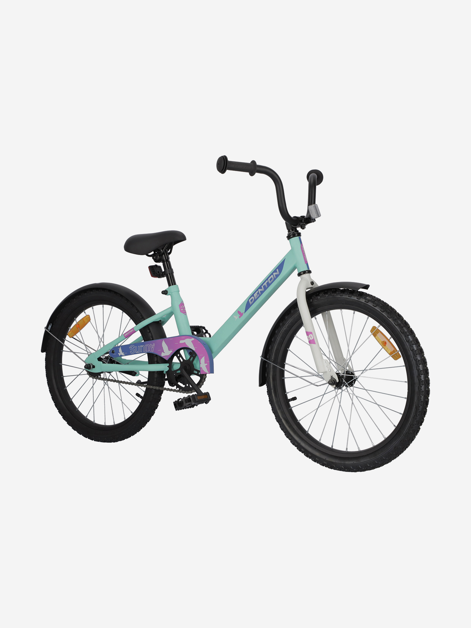фото Велосипед для девочек denton sunny 20", голубой