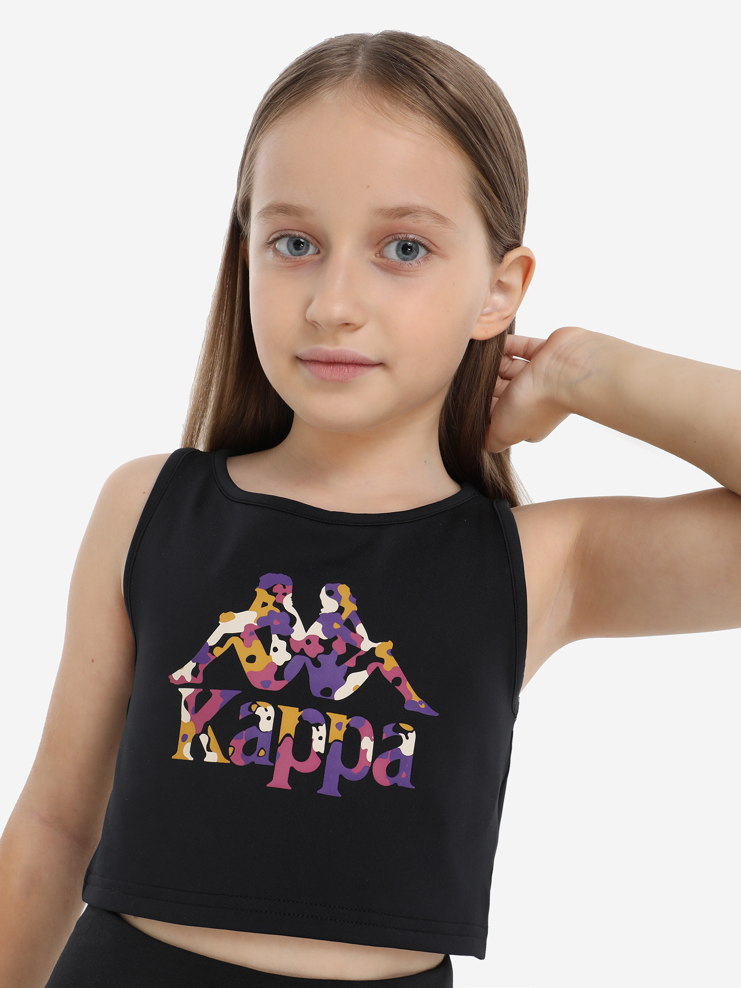 

Спортивный топ бра для девочек Kappa, Черный