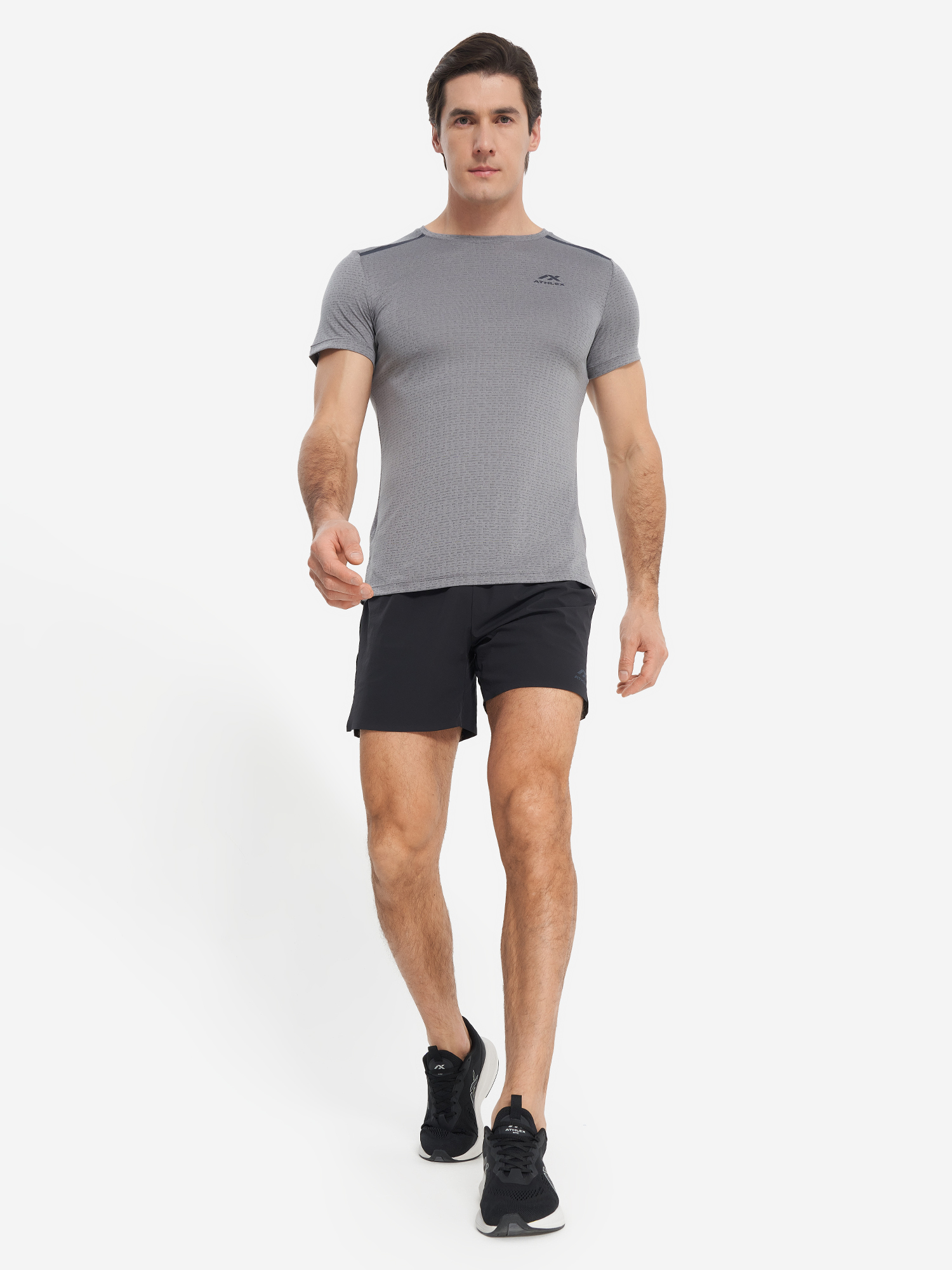 фото Футболка мужская athlex, серый