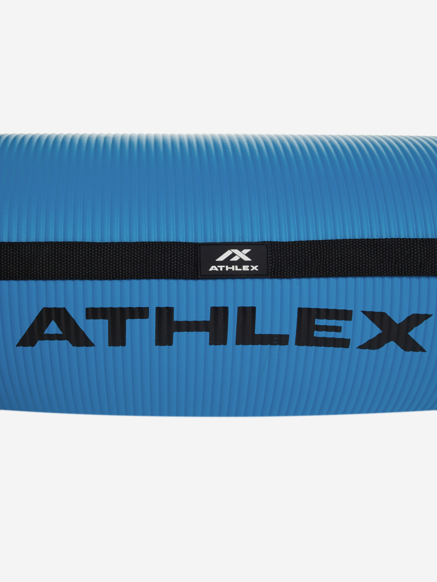 фото Коврик для фитнеса athlex, голубой