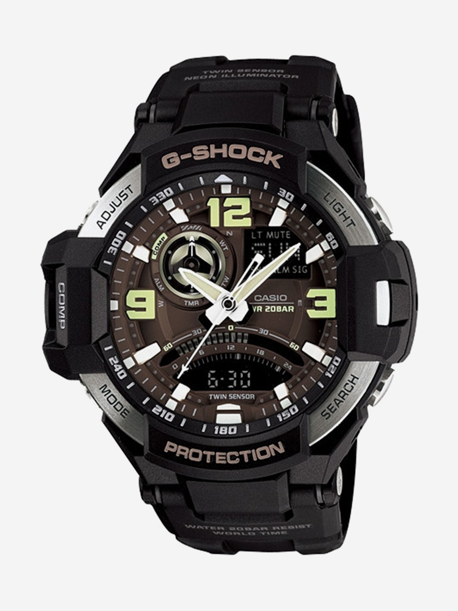 Изображение товара Спортивные часы Casio G-SHOCK GA-1000-1B Устойчивость и точность Изображение товара Спортивные часы Casio G-SHOCK GA-1000-1B Устойчивость и точность