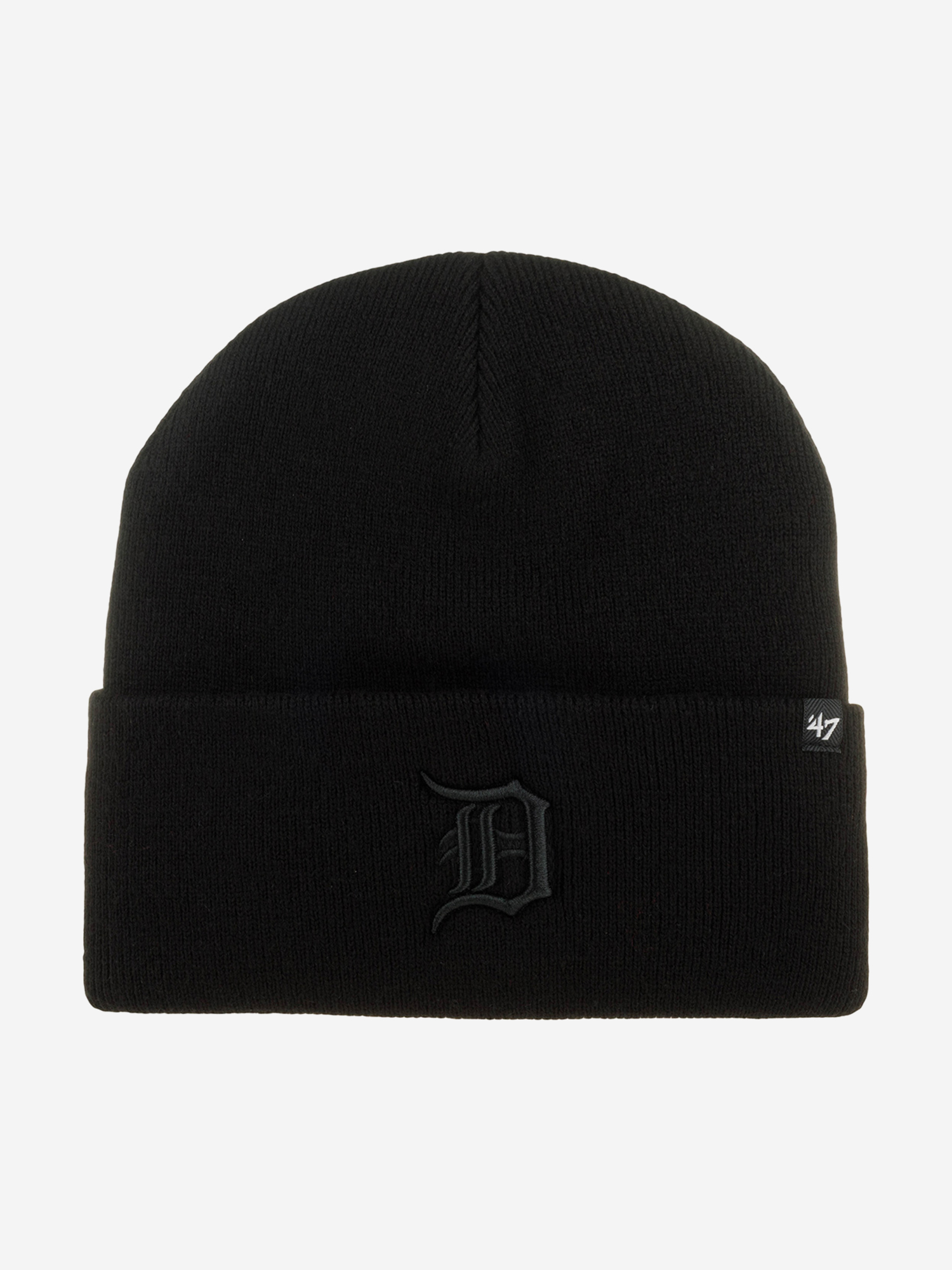 

Шапка с отворотом 47 BRAND B-HYMKR09ACE-BKA Detroit Tigers MLB (черный), Черный