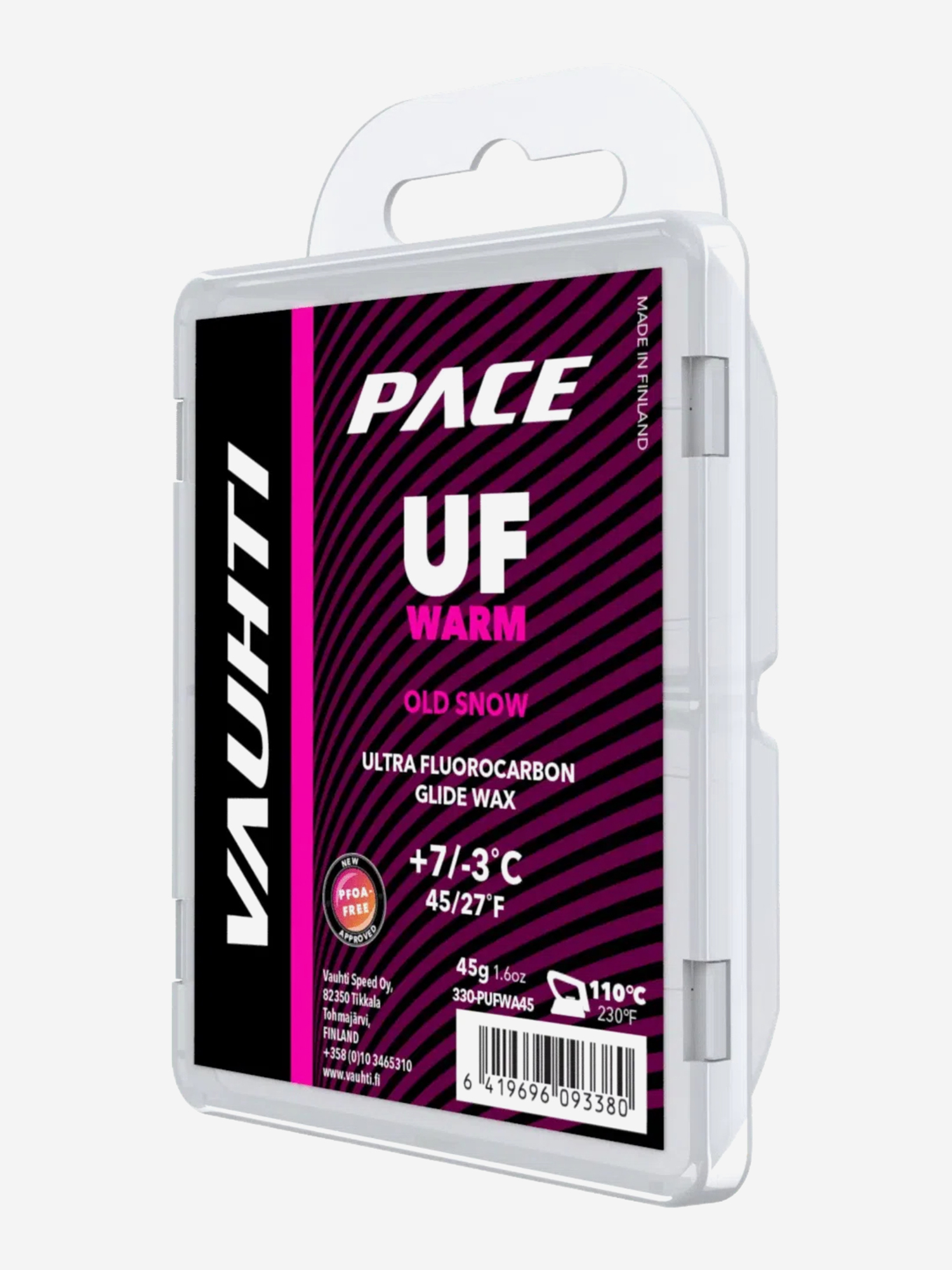 Изображение товара Парафин VAUHTI UF WARM ультрафтористый для лыж и сноуборда 6500 руб