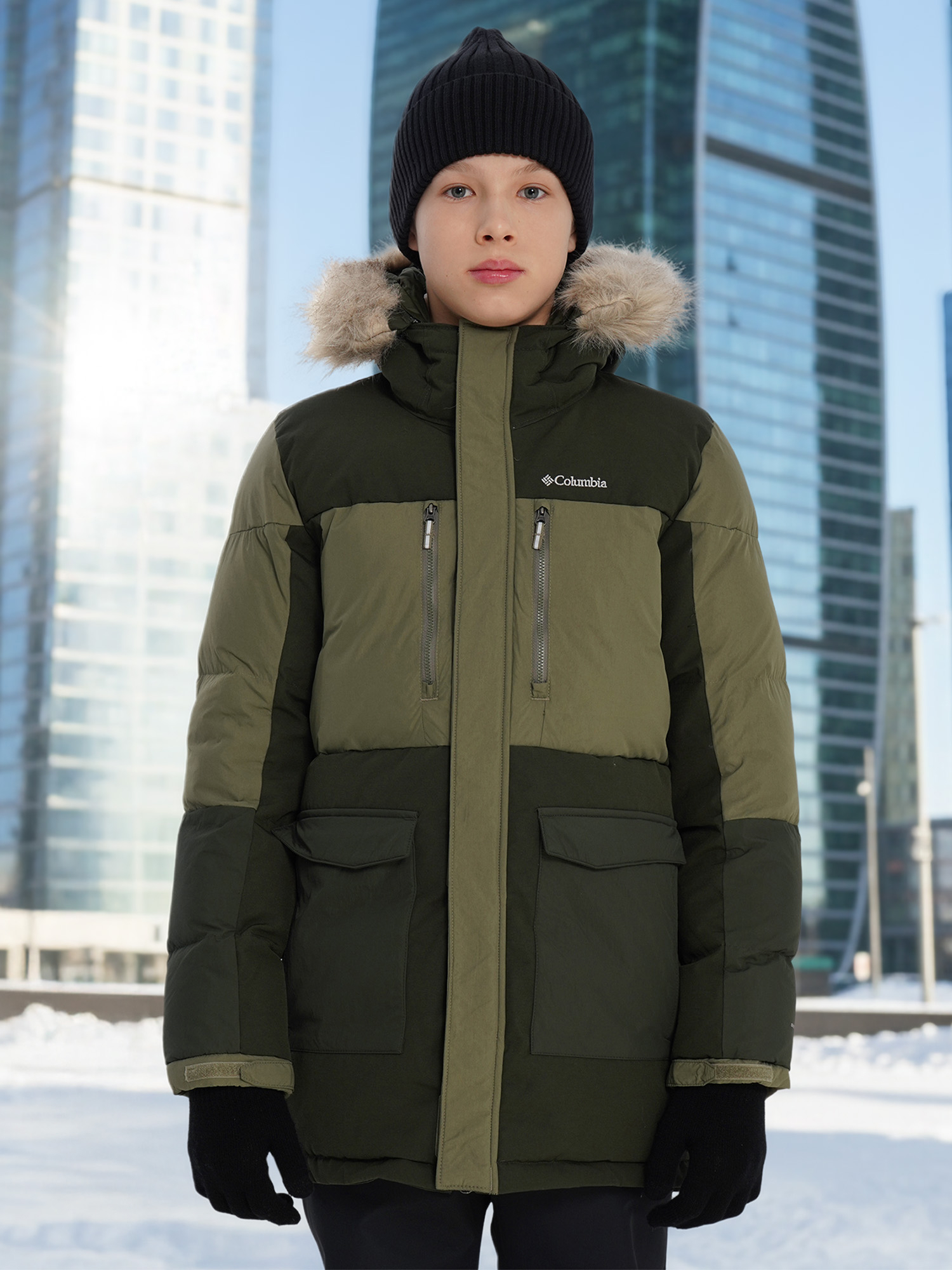 Куртка утепленная Columbia Marquam Peak Fusion II Parka, зеленый, арт. 25771