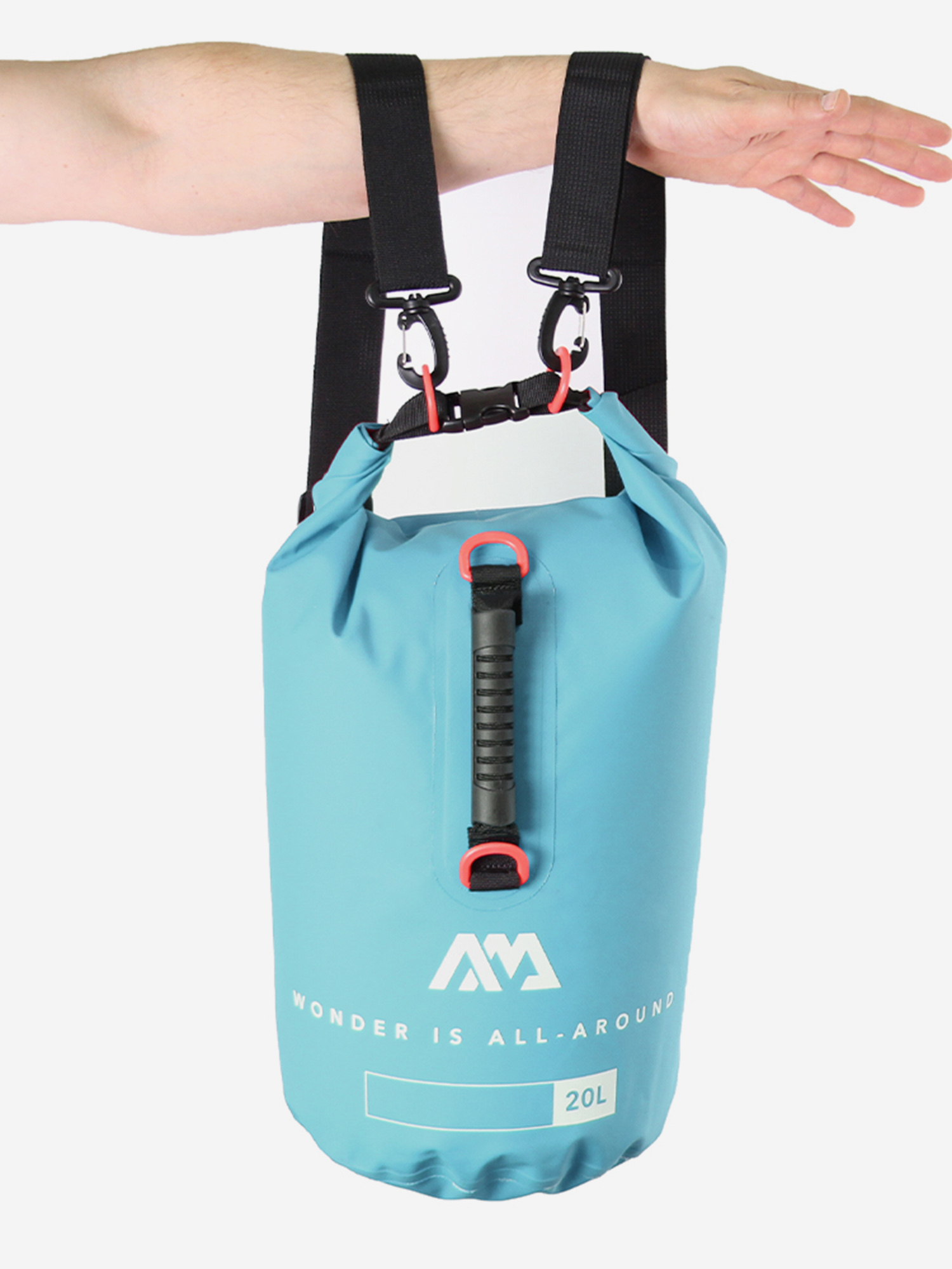 

Гермомешок Aqua Marina 20L DRY BAG Голубой, Голубой