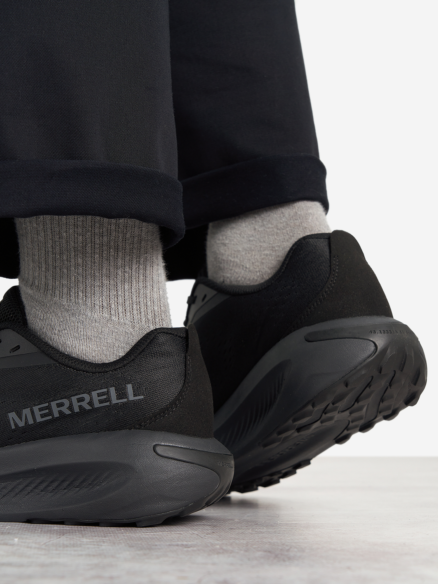 фото Кроссовки мужские merrell morphlite, черный