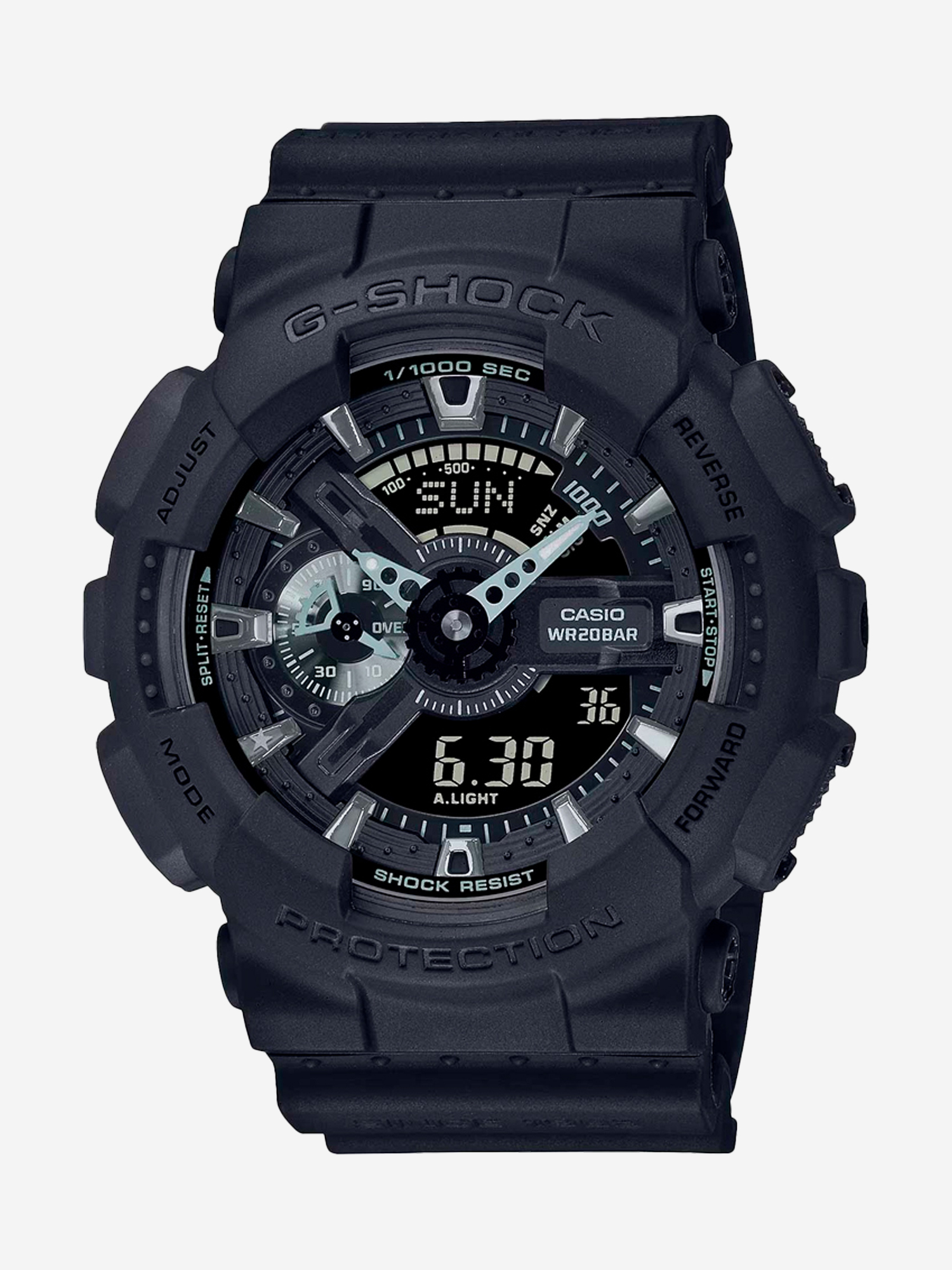 

Спортивные часы CASIO GA-114RE-1A, Черный