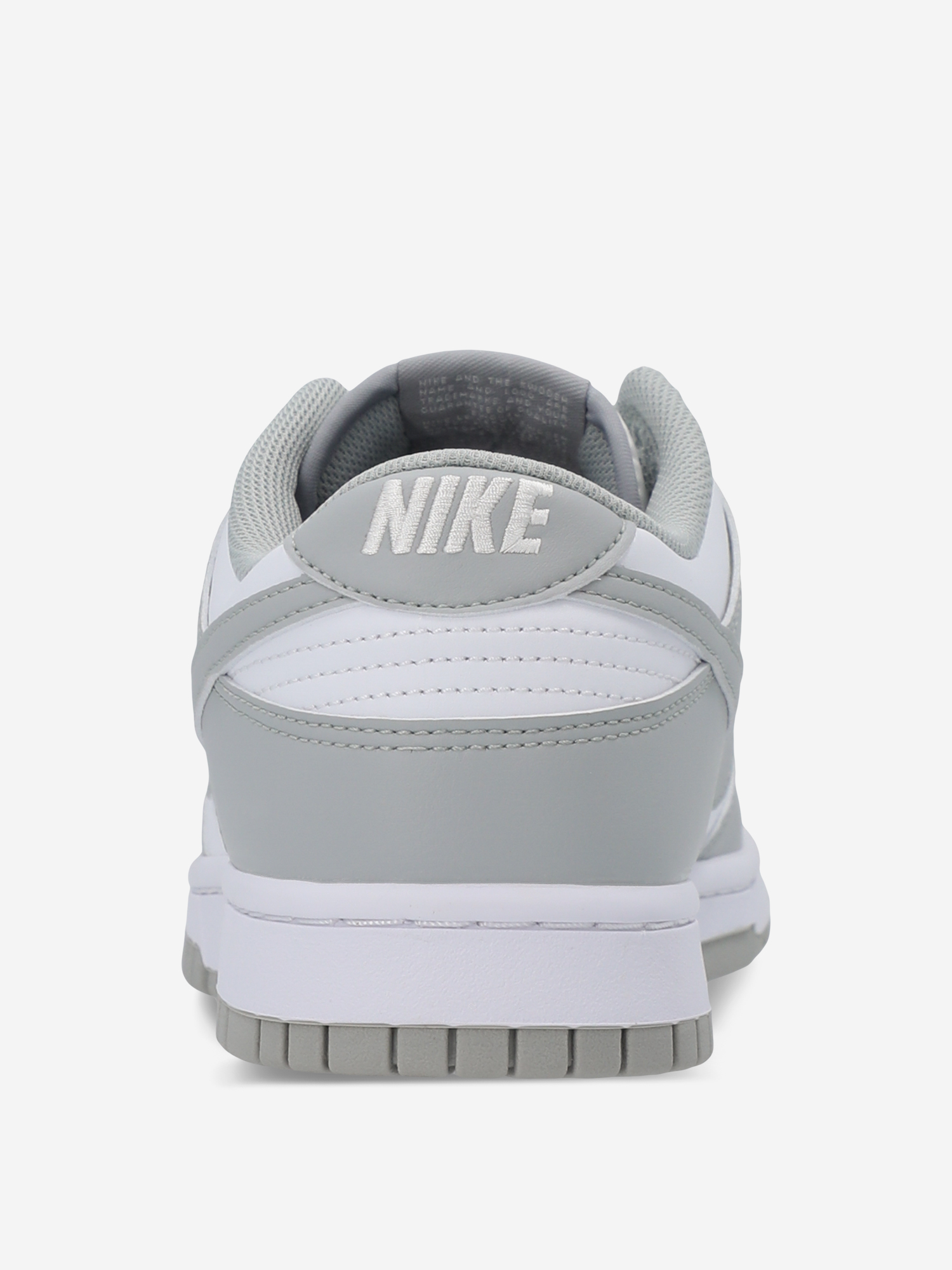 фото Кеды мужские nike dunk low retro, белый
